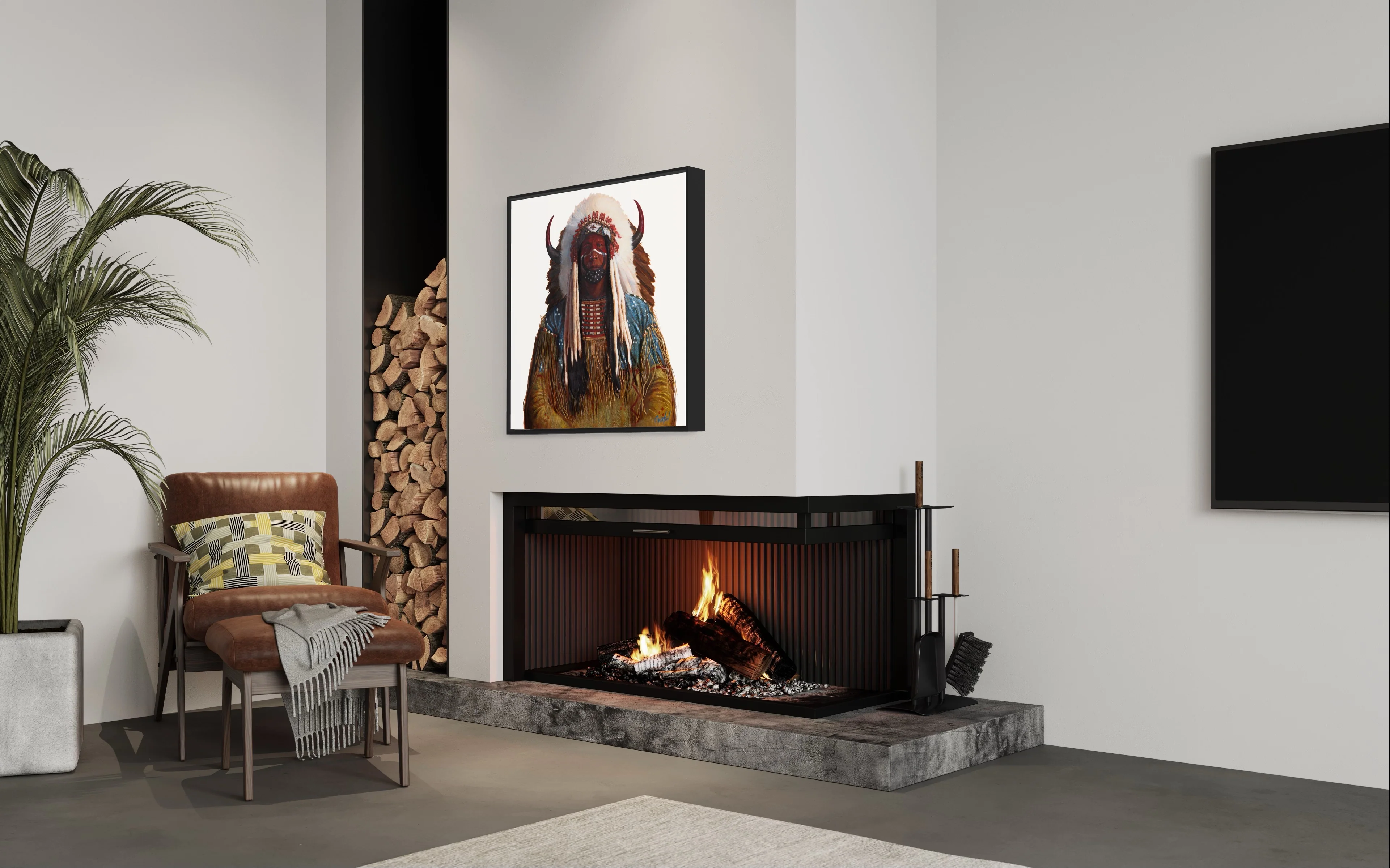 AMERICAN HORSE | Luxe Collection Canvas Print - Image 5