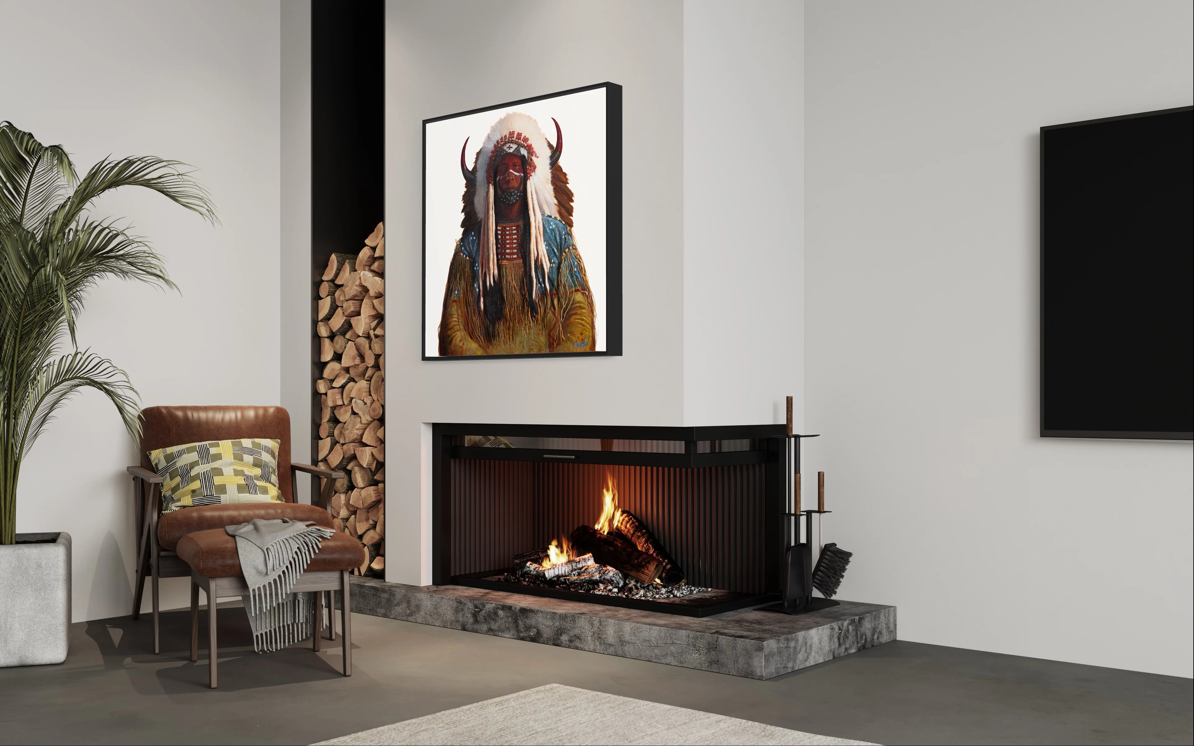 AMERICAN HORSE | Luxe Collection Canvas Print - Image 6