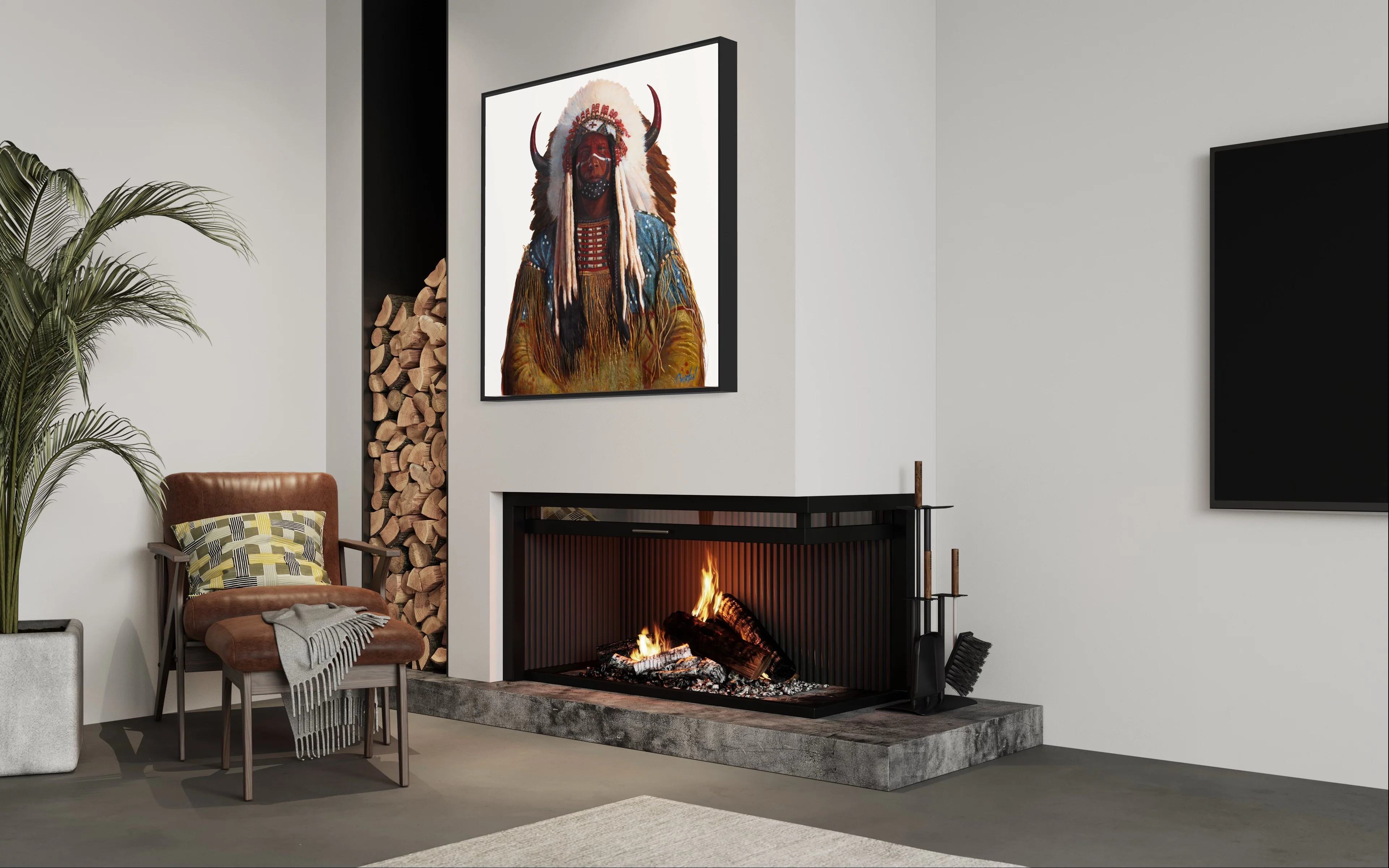 AMERICAN HORSE | Luxe Collection Canvas Print - Image 7