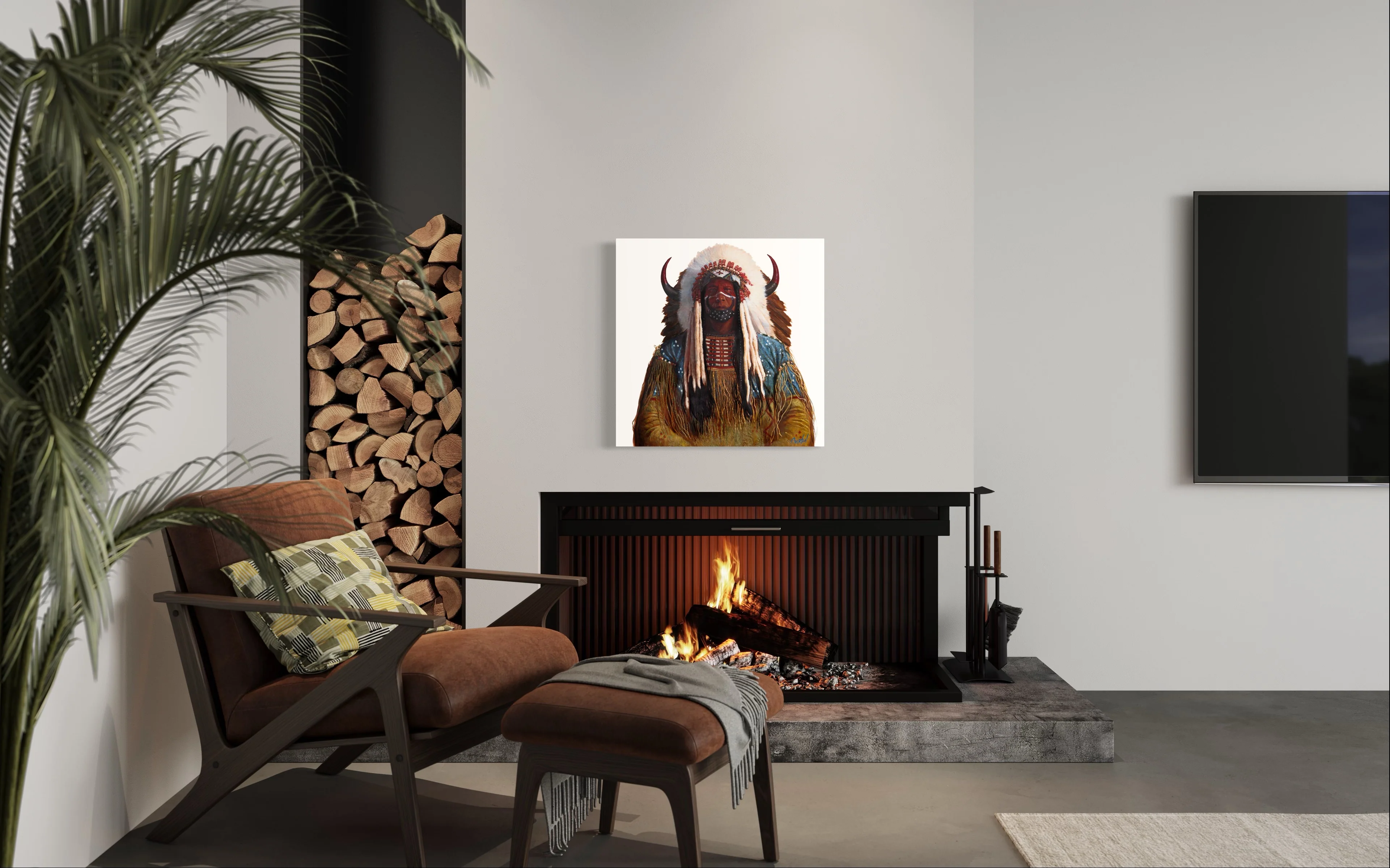 AMERICAN HORSE | Luxe Collection Canvas Print - Image 8