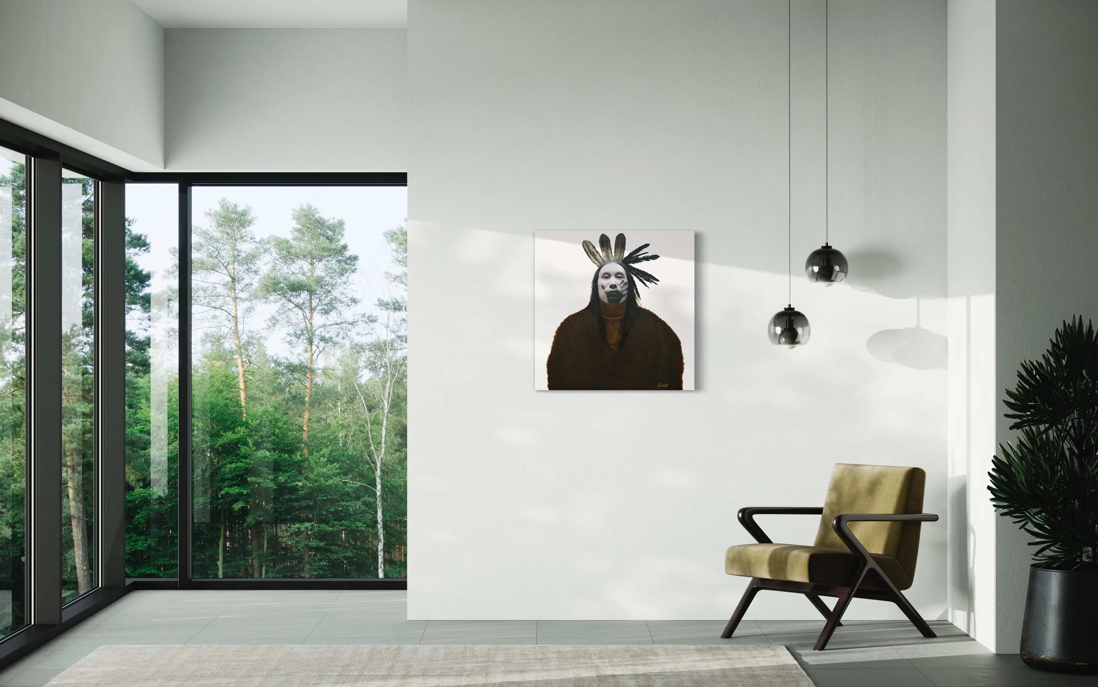 BLACK HAND | Luxe Collection Canvas Print - Image 4