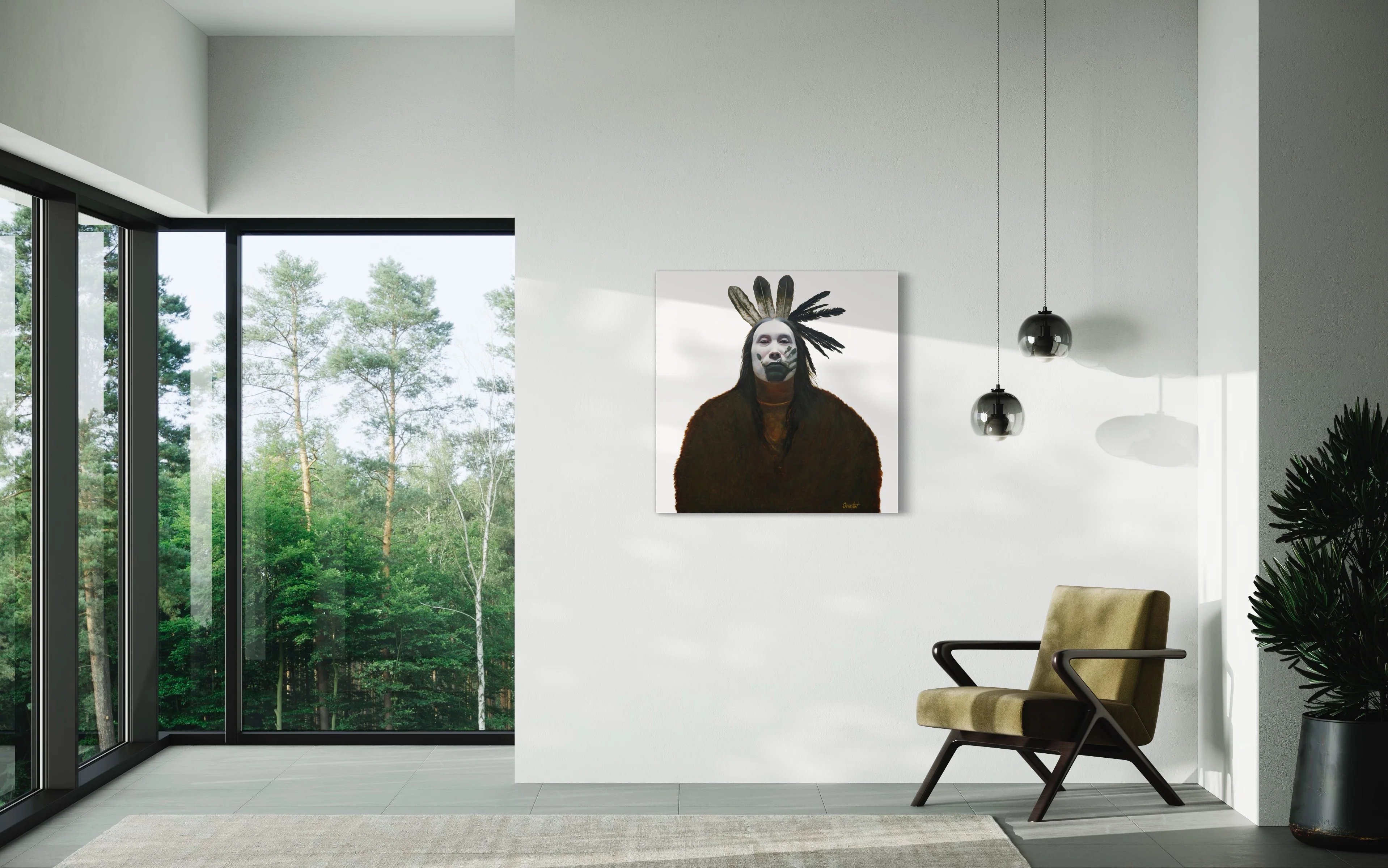 BLACK HAND | Luxe Collection Canvas Print - Image 5