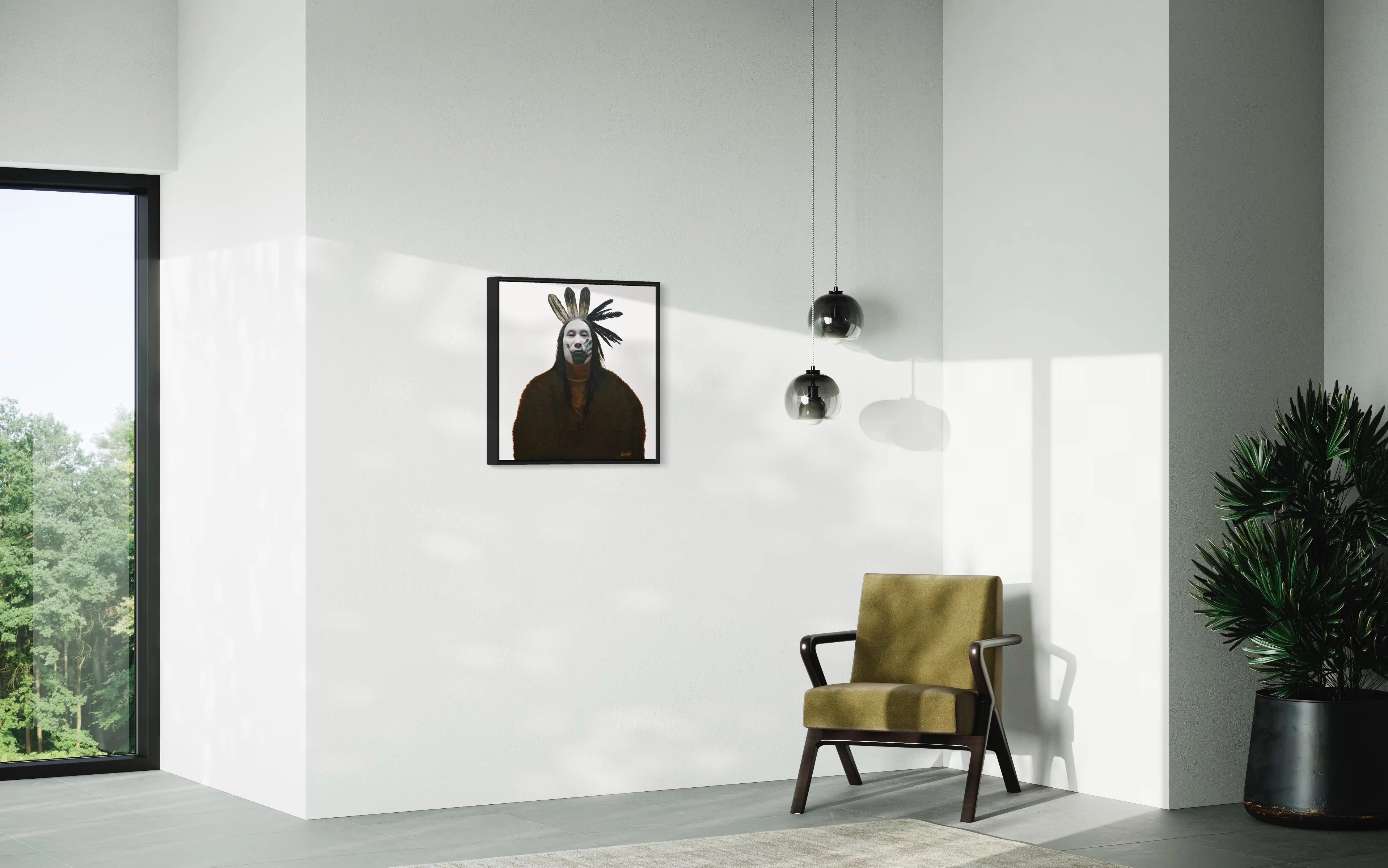 BLACK HAND | Luxe Collection Canvas Print - Image 6