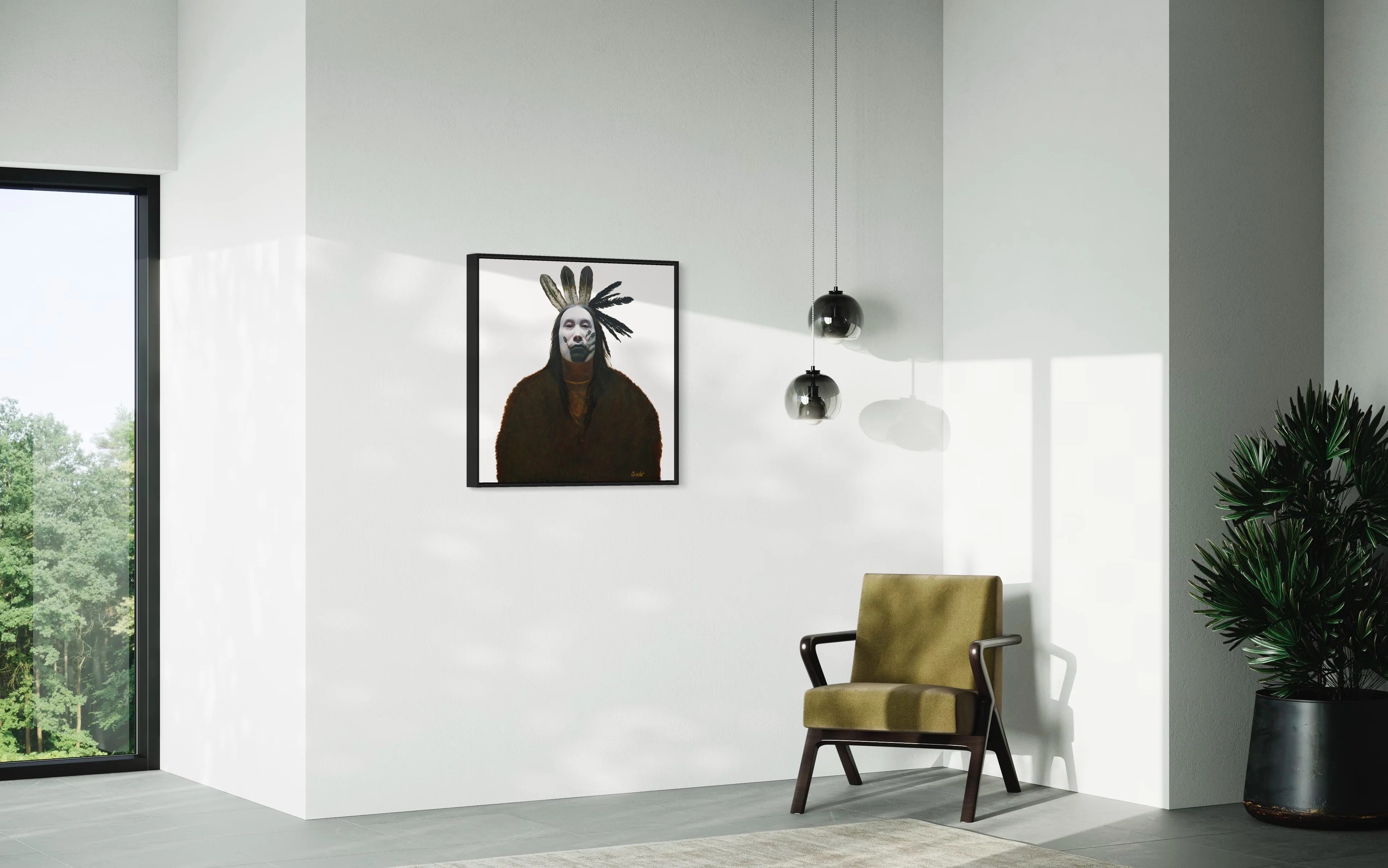 BLACK HAND | Luxe Collection Canvas Print - Image 7