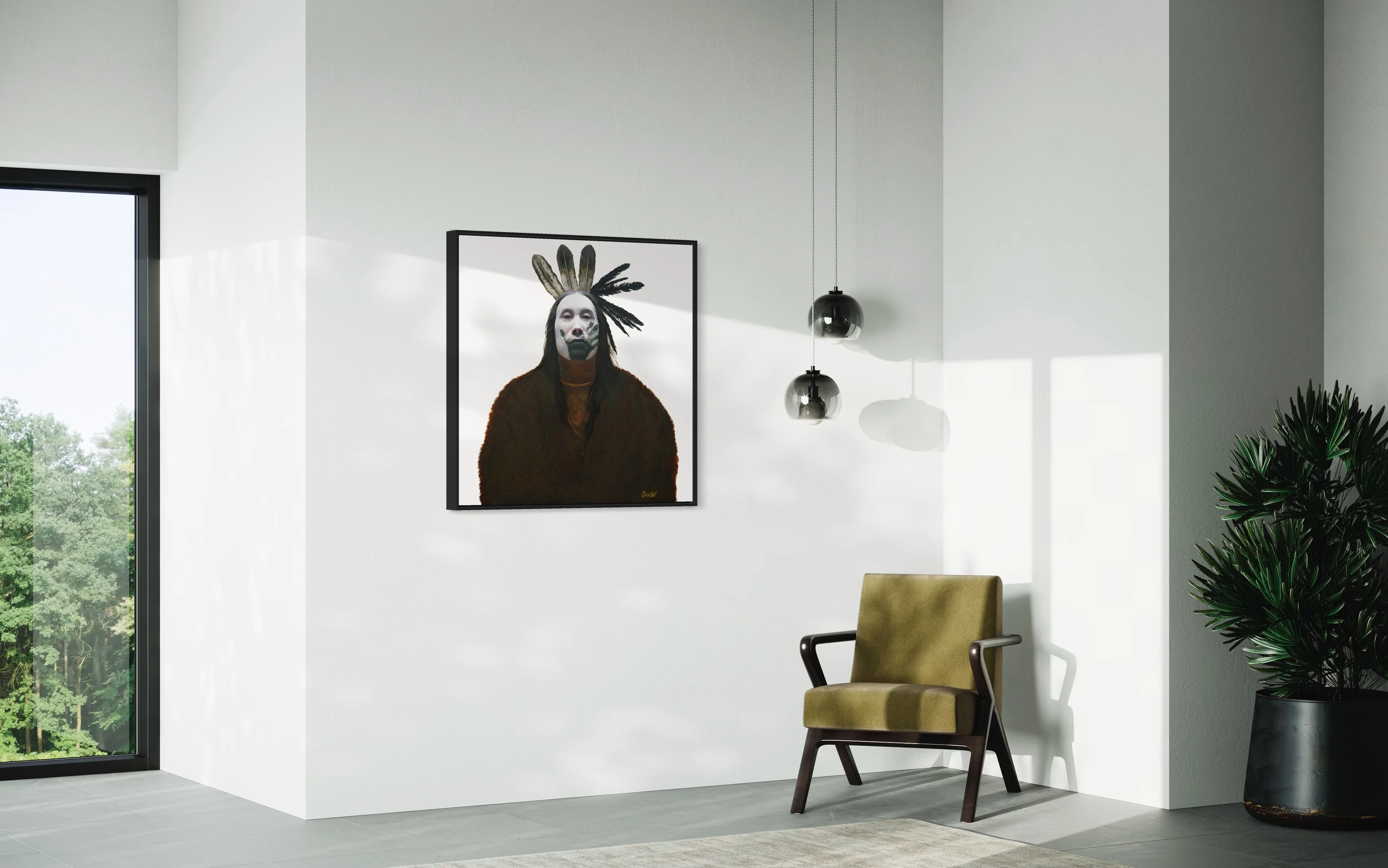 BLACK HAND | Luxe Collection Canvas Print - Image 8