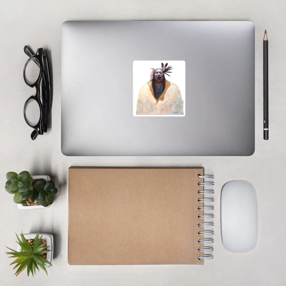 BLACK HAND WHITE RAVEN | Bubble-free Stickers - Image 5