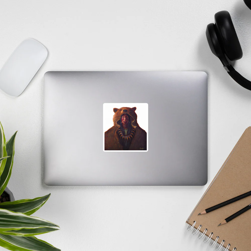 BLOOD HAND BEAR | Bubble-free Stickers - Image 7