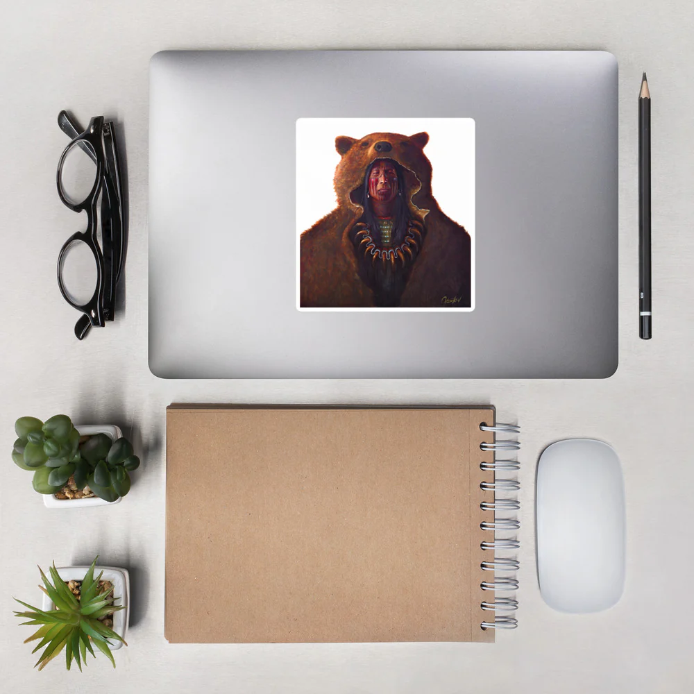 BLOOD HAND BEAR | Bubble-free Stickers - Image 8