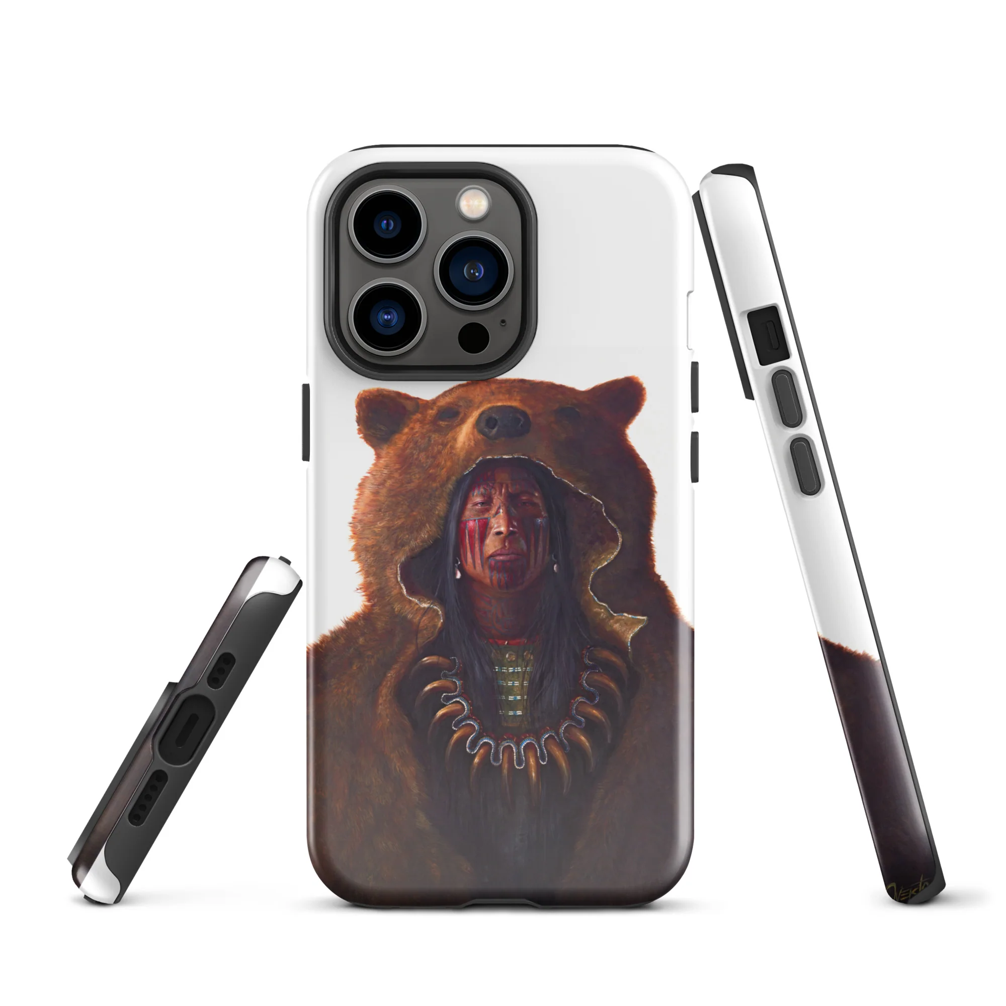 BLOOD HAND BEAR | Tough iPhone Case - Image 11