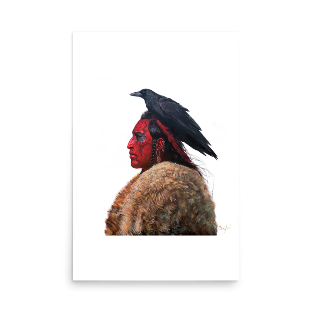 BLOOD RAVEN | Fine Art Print - Image 4