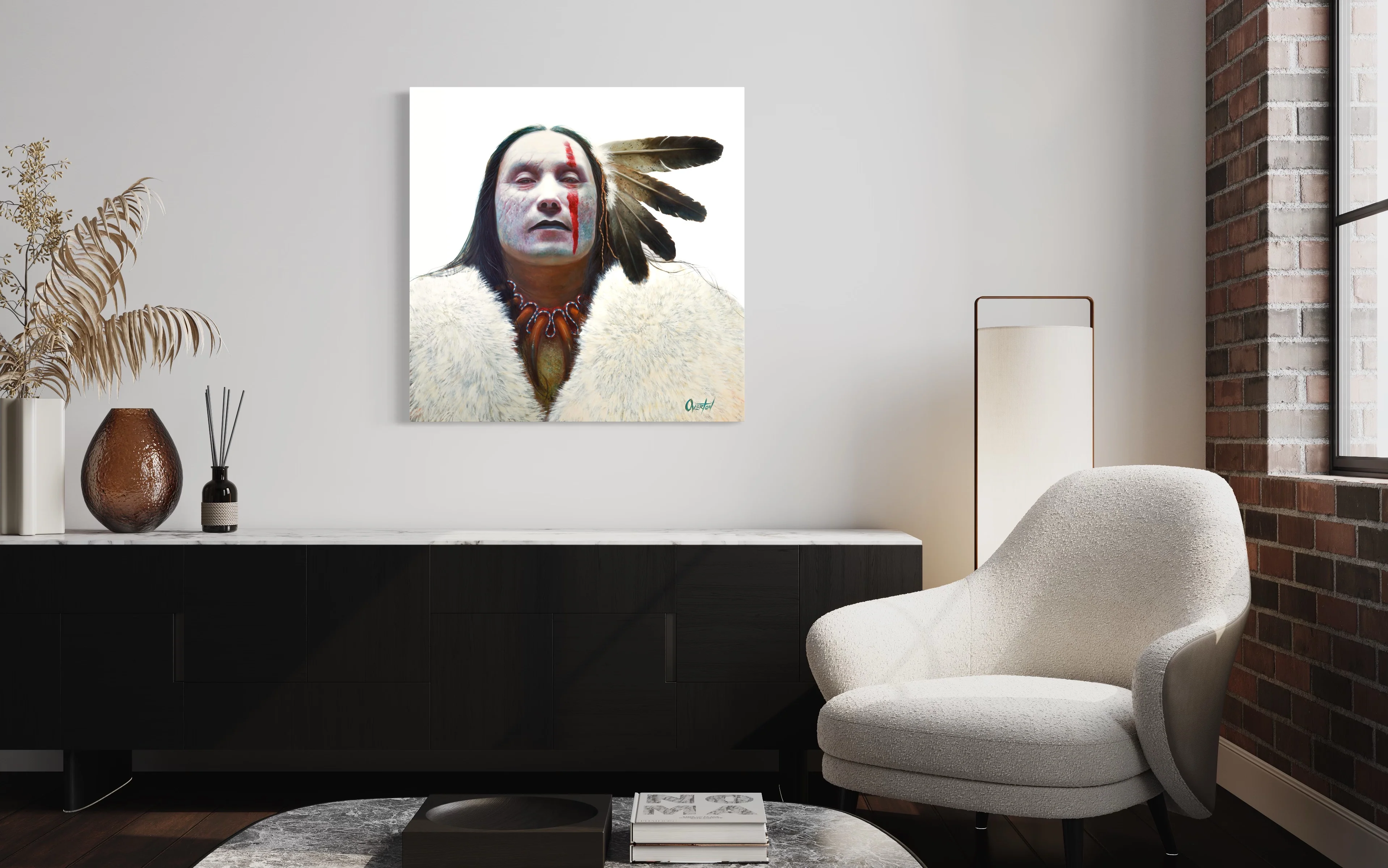 BLOOD WOLF | Luxe Collection Canvas Print - Image 5