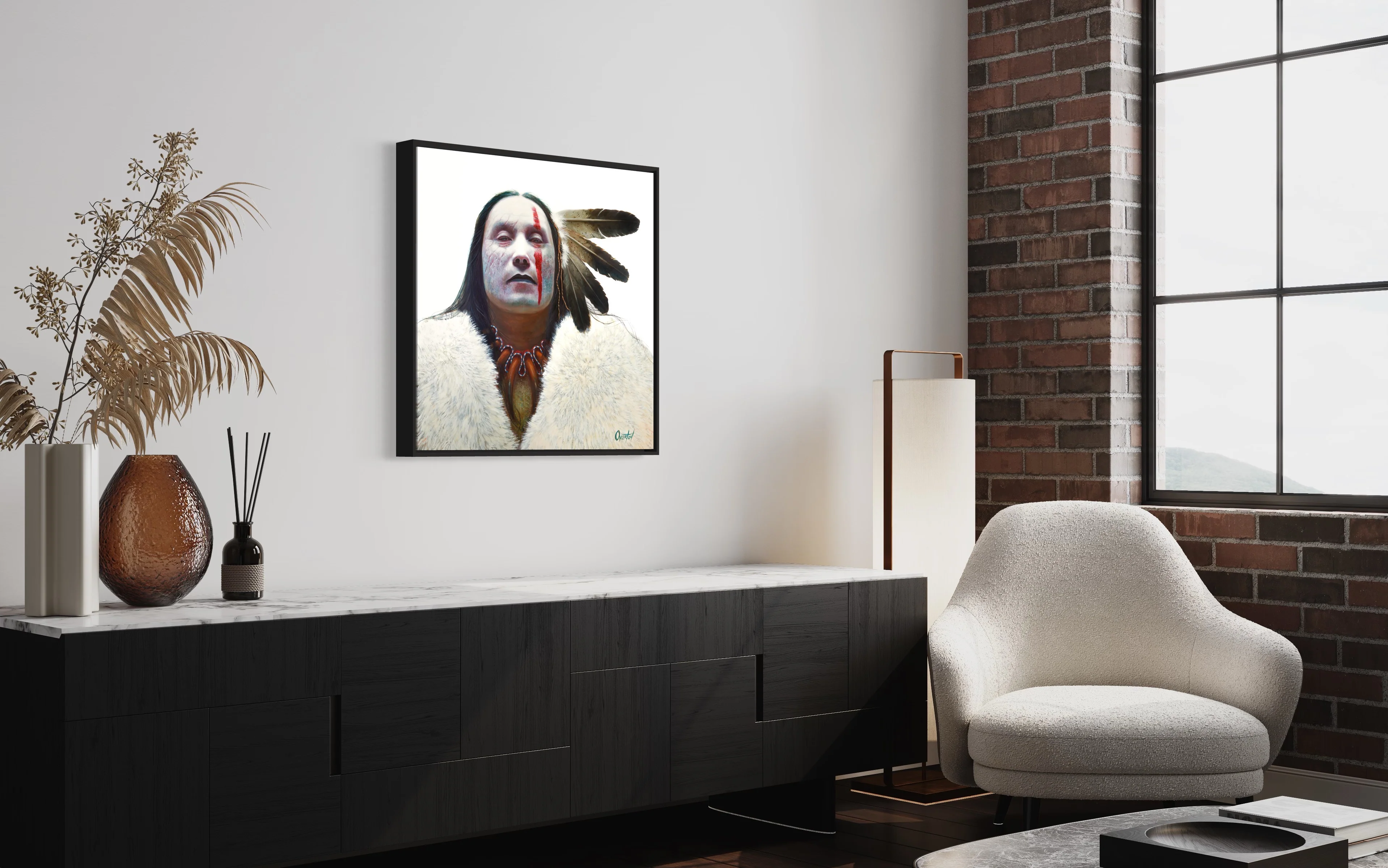 BLOOD WOLF | Luxe Collection Canvas Print - Image 7