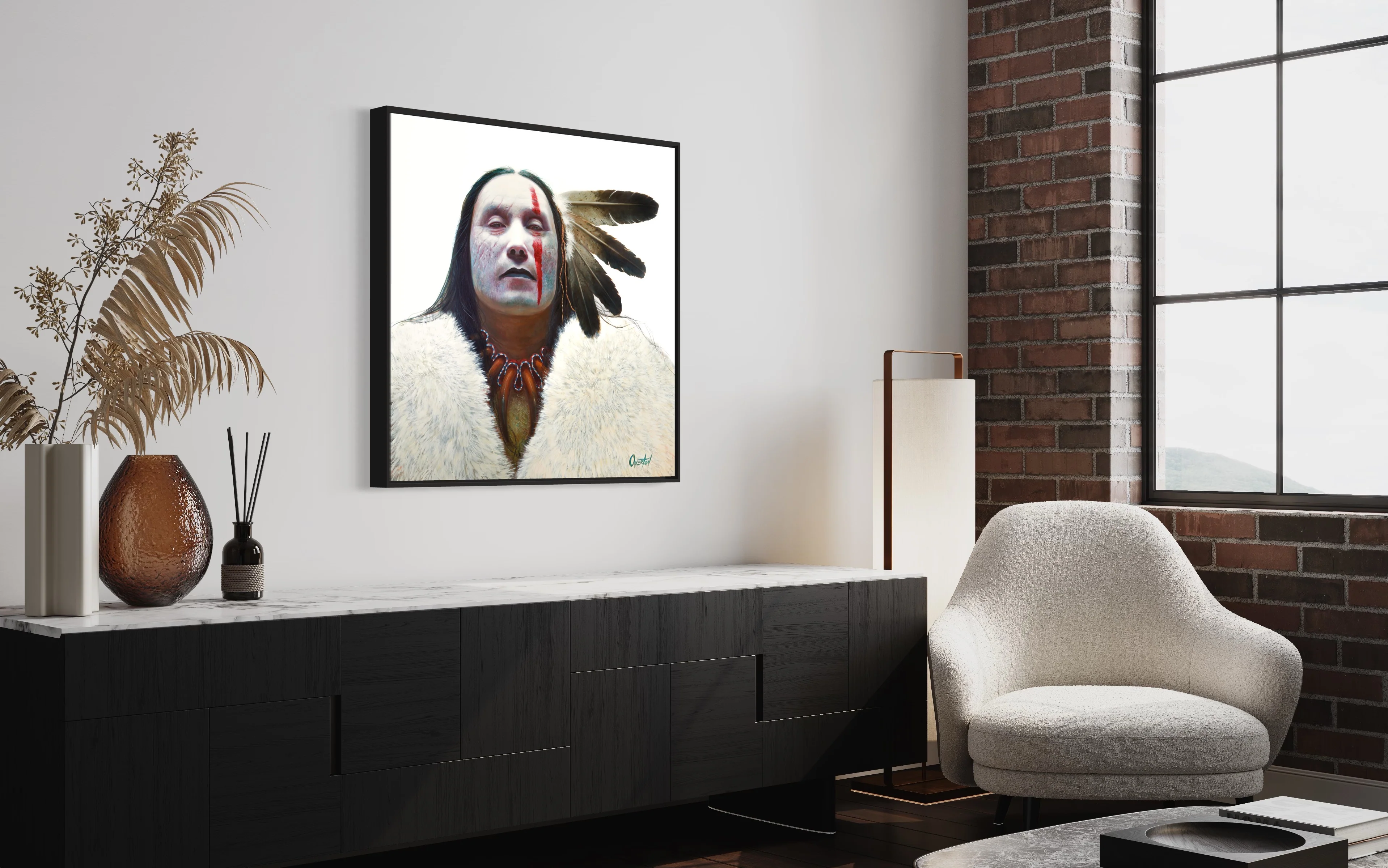 BLOOD WOLF | Luxe Collection Canvas Print - Image 8