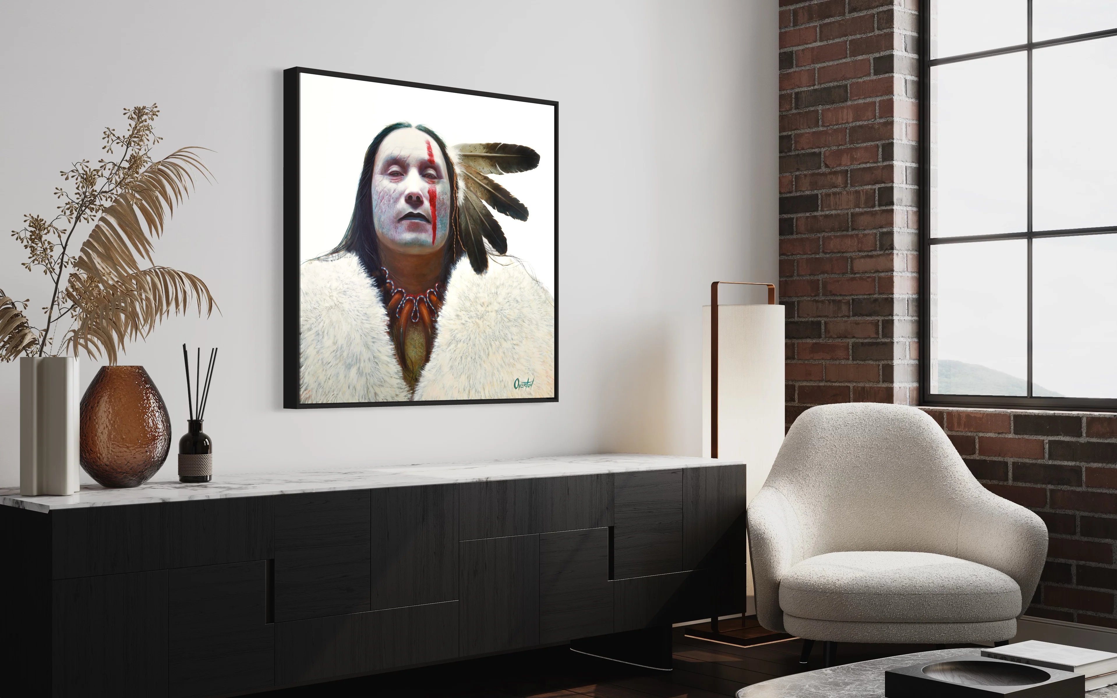 BLOOD WOLF | Luxe Collection Canvas Print - Image 9