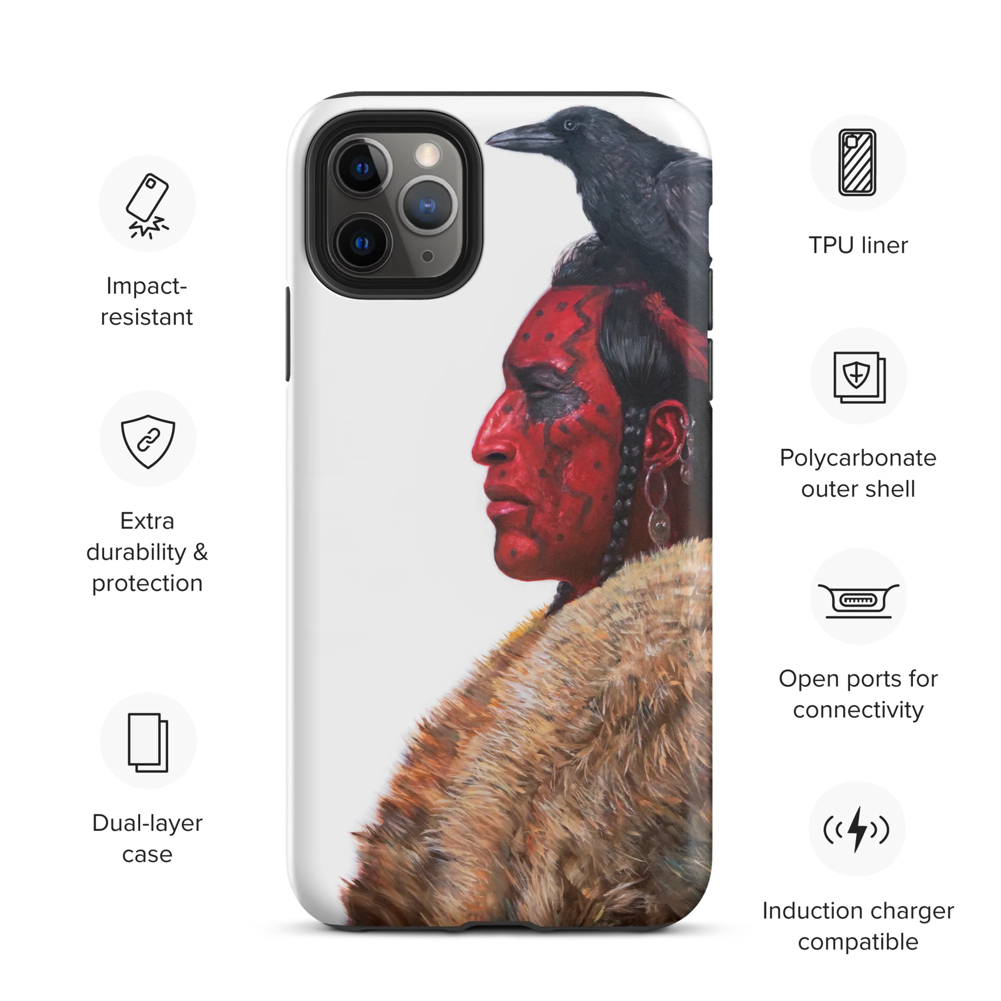 BLOOD WOLF | Tough iPhone Case - Image 3