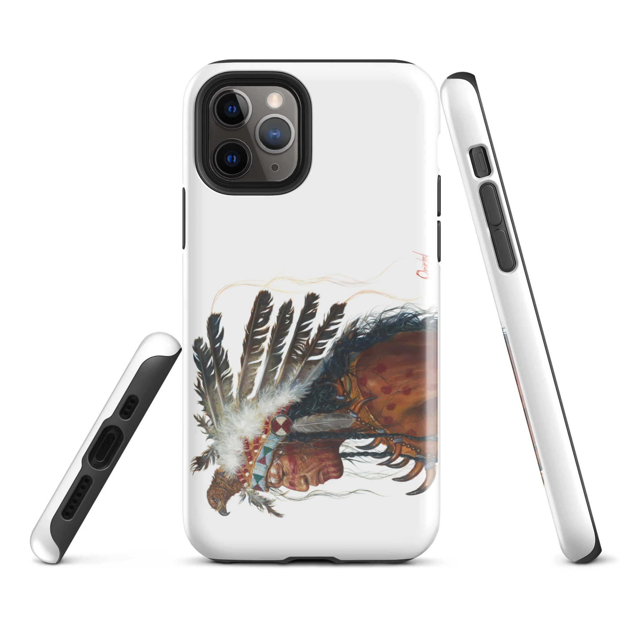 BRAVE BLOOD | Tough iPhone Case - Image 3