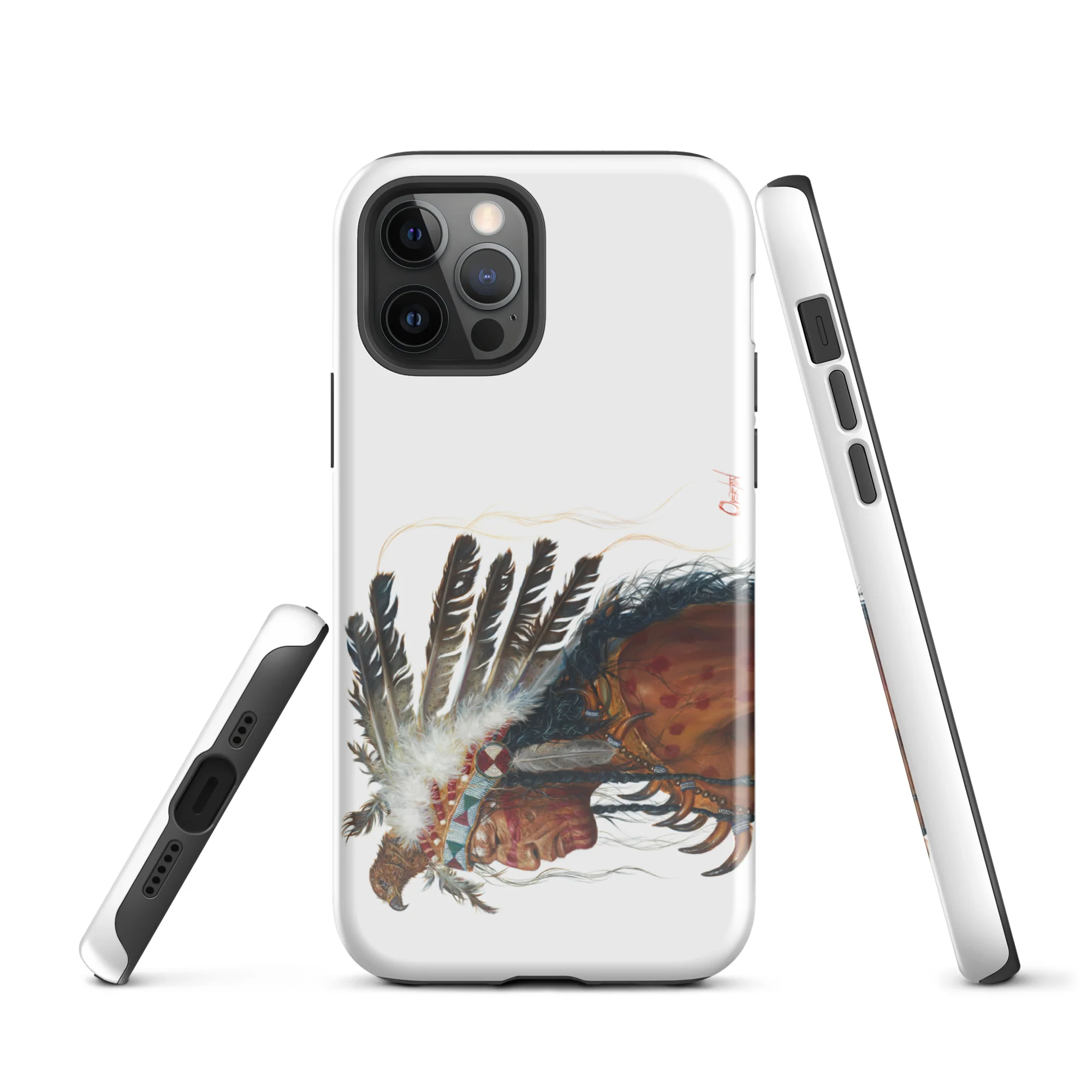 BRAVE BLOOD | Tough iPhone Case - Image 7