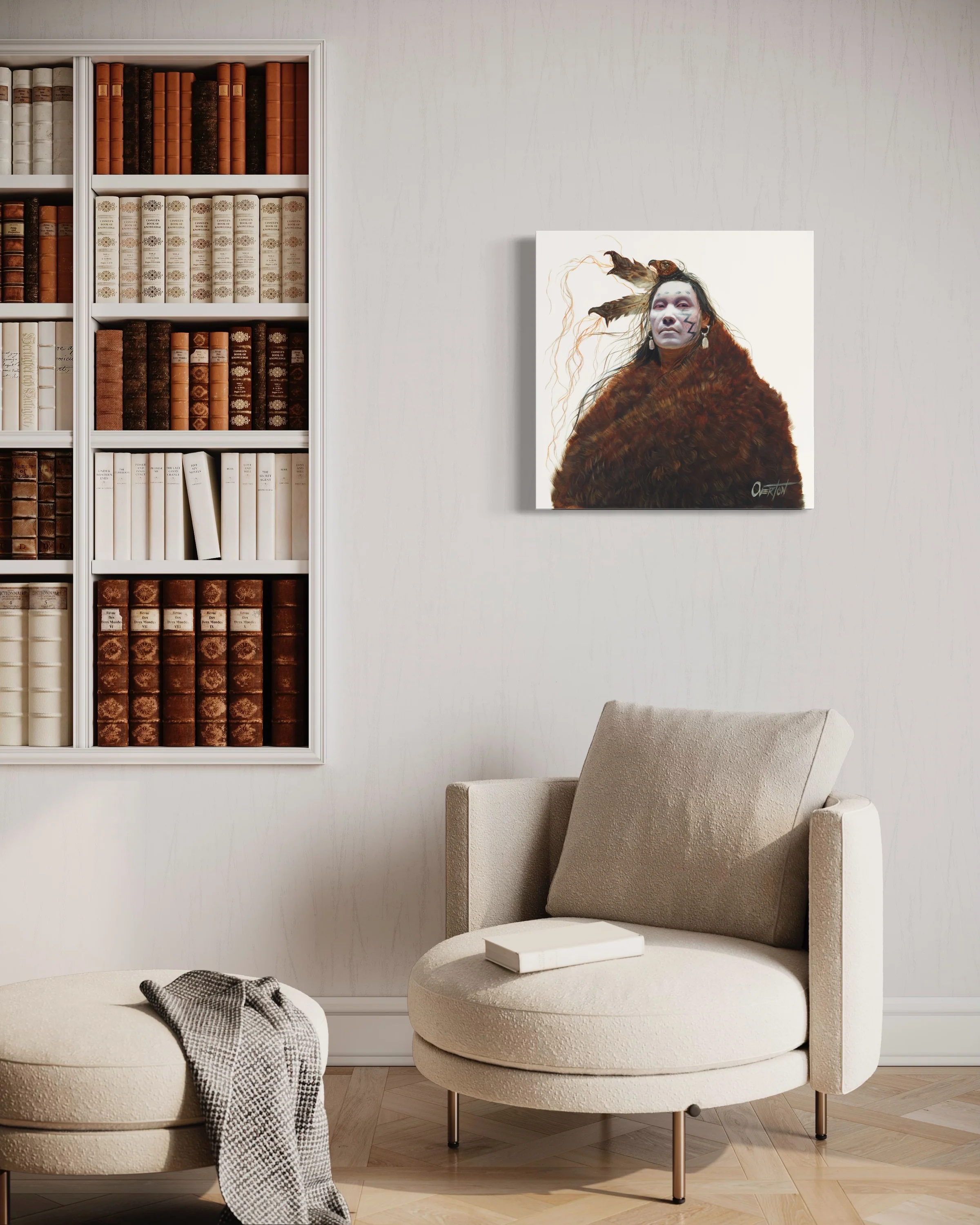 BRINGS THEM TO THE LIGHT | Luxe Collection Canvas Print - Image 3