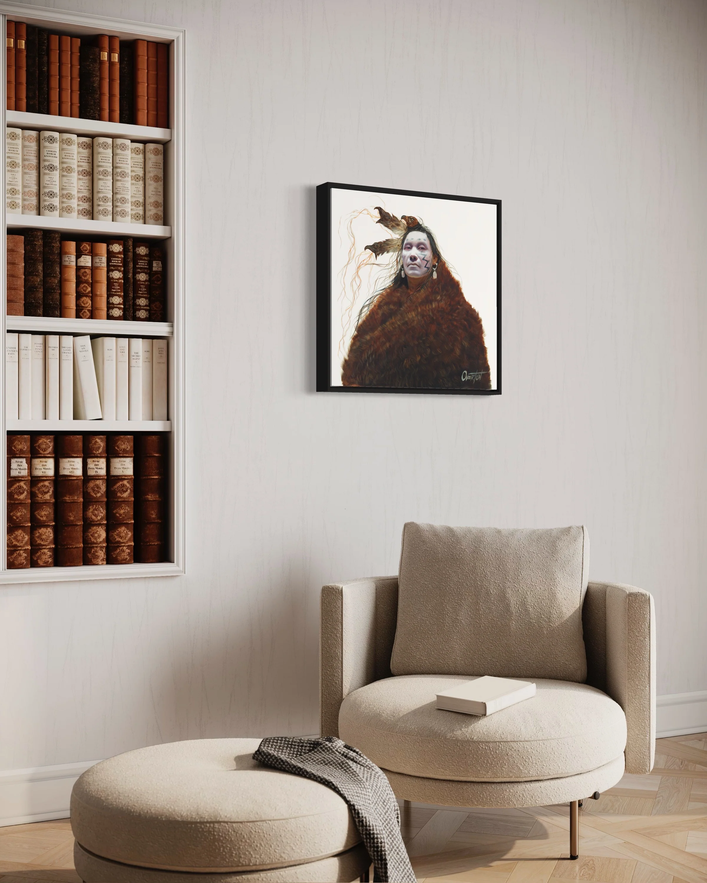 BRINGS THEM TO THE LIGHT | Luxe Collection Canvas Print - Image 6