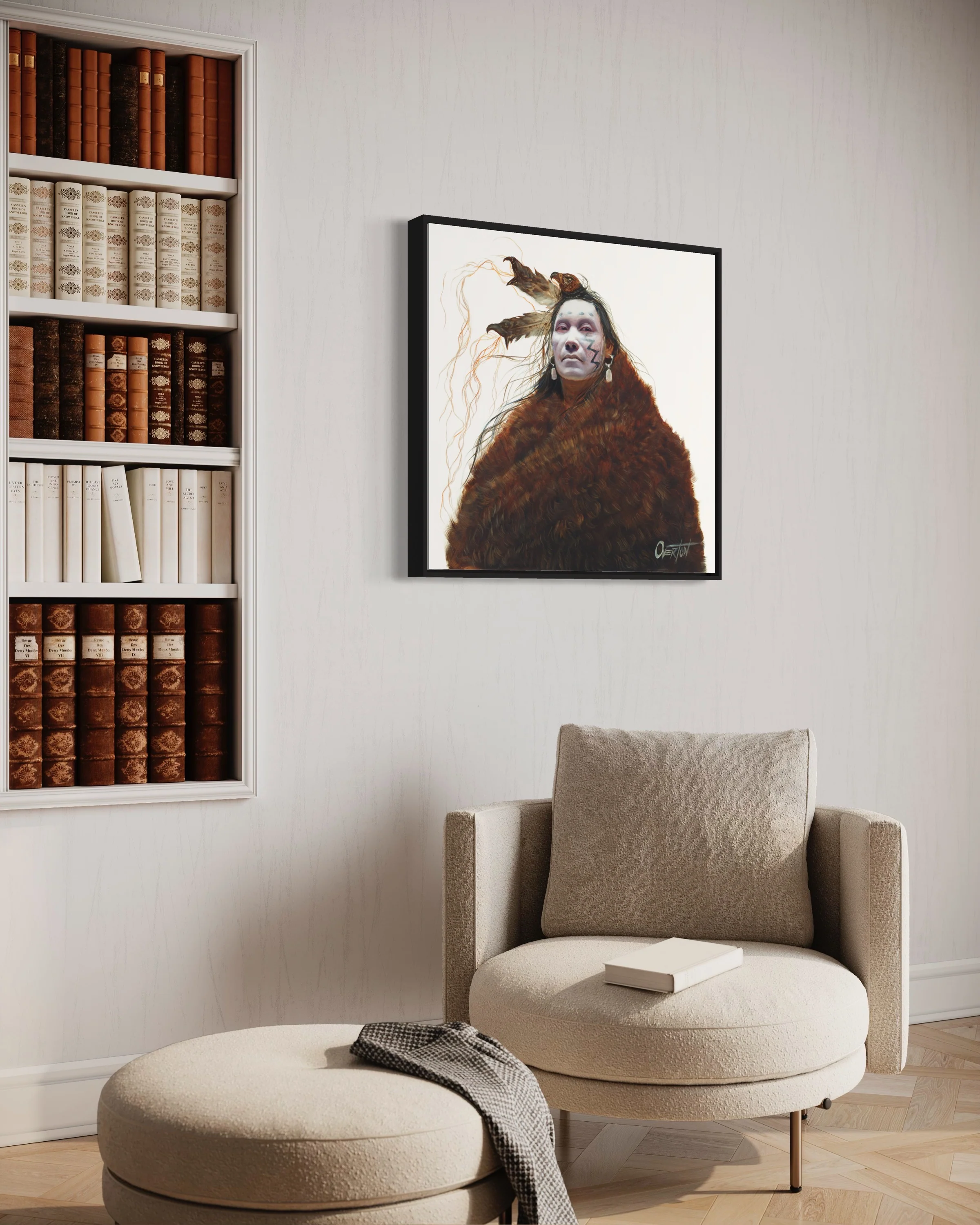 BRINGS THEM TO THE LIGHT | Luxe Collection Canvas Print - Image 7