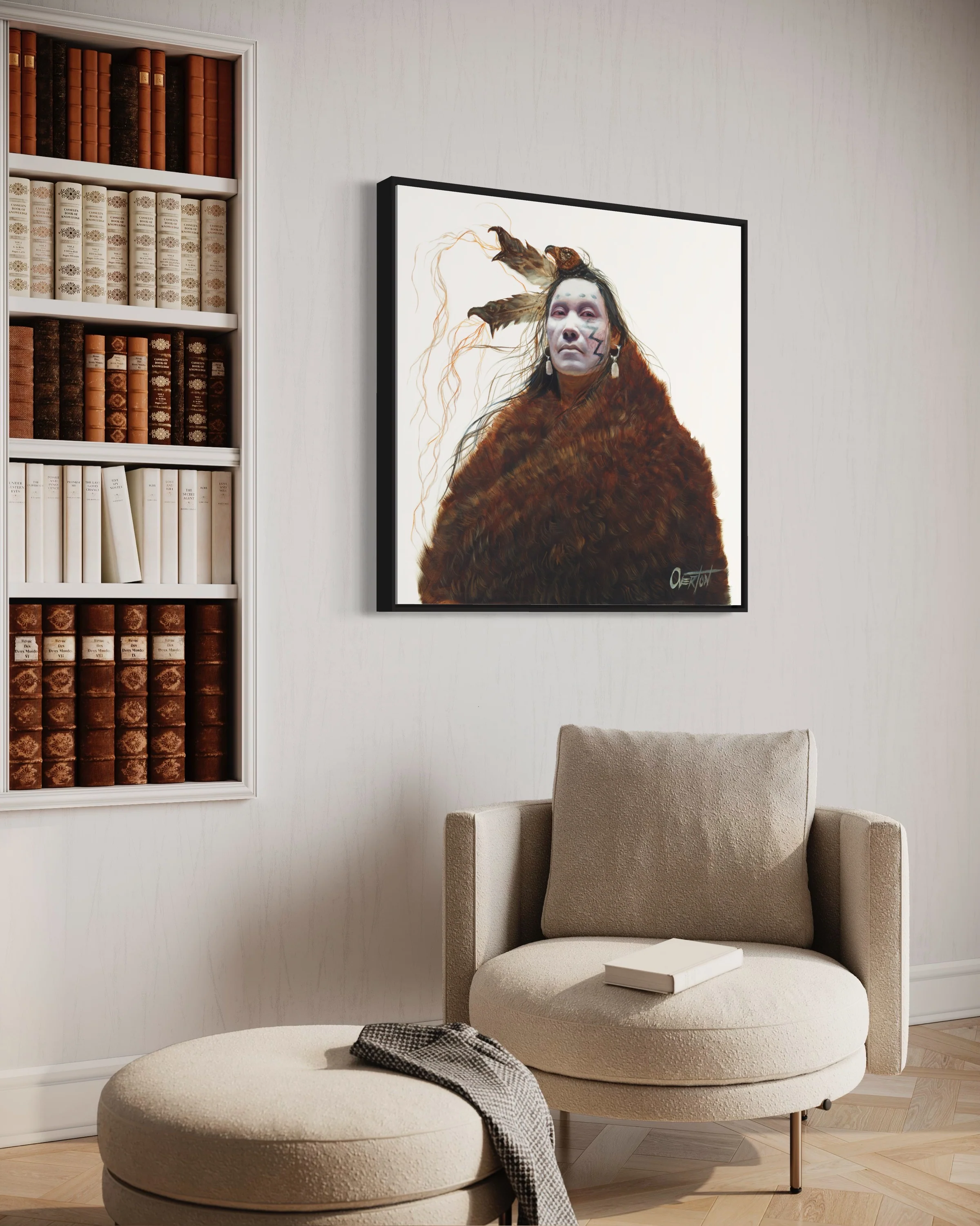 BRINGS THEM TO THE LIGHT | Luxe Collection Canvas Print - Image 8