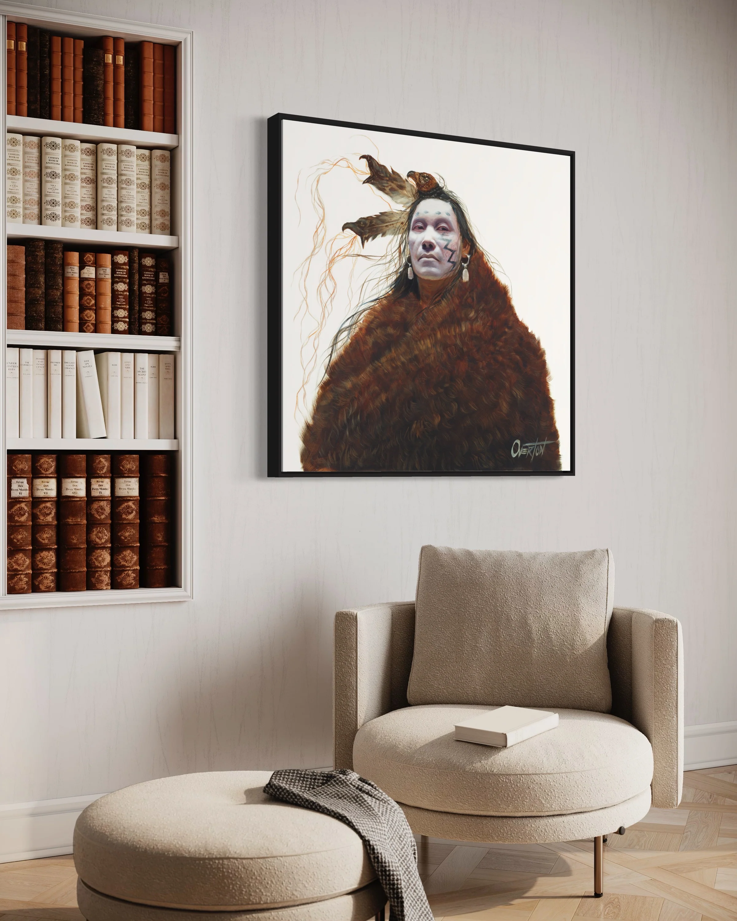 BRINGS THEM TO THE LIGHT | Luxe Collection Canvas Print - Image 9