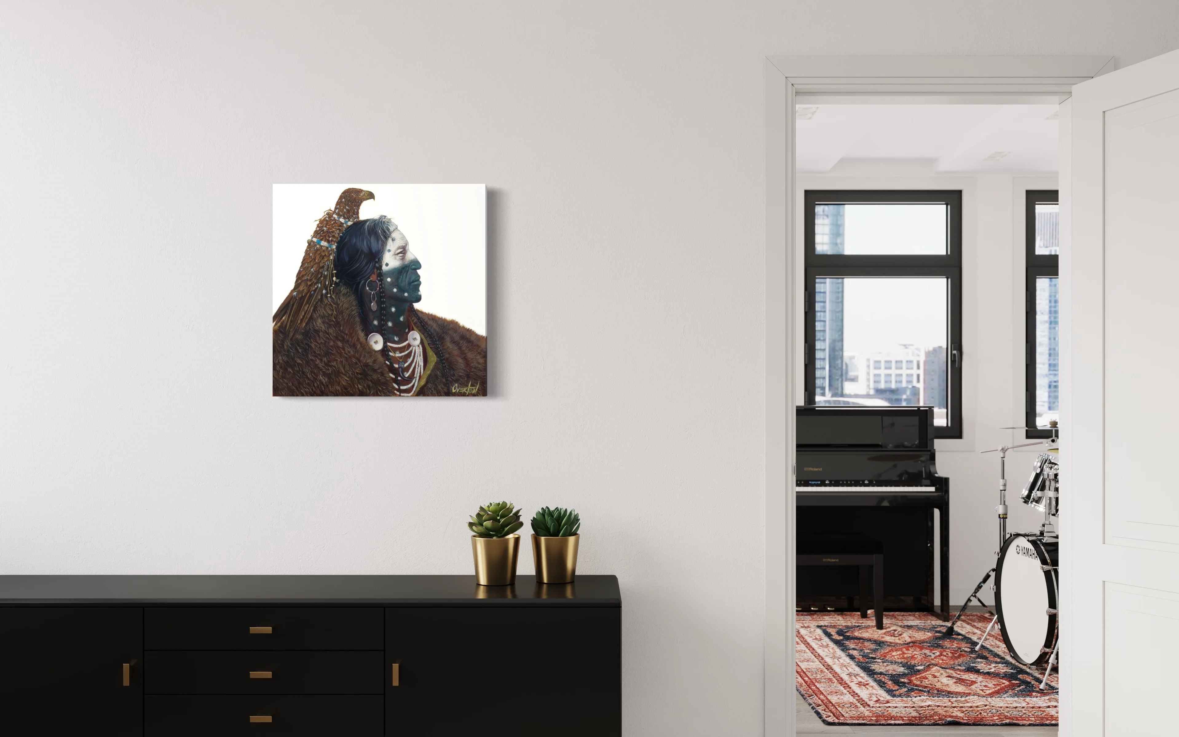 CONQUERING EAGLE | Luxe Collection Canvas Print - Image 3