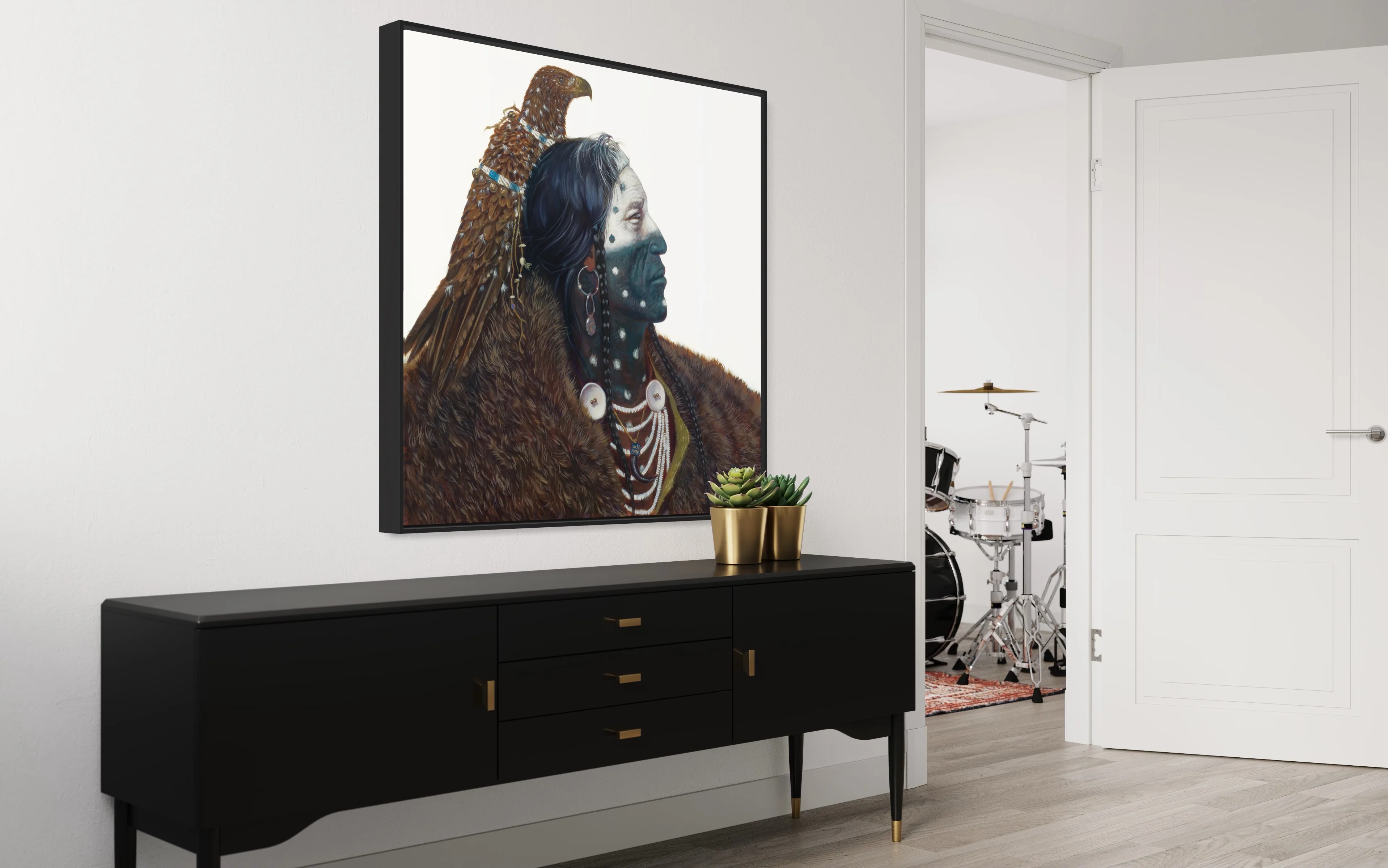 CONQUERING EAGLE | Luxe Collection Canvas Print - Image 6
