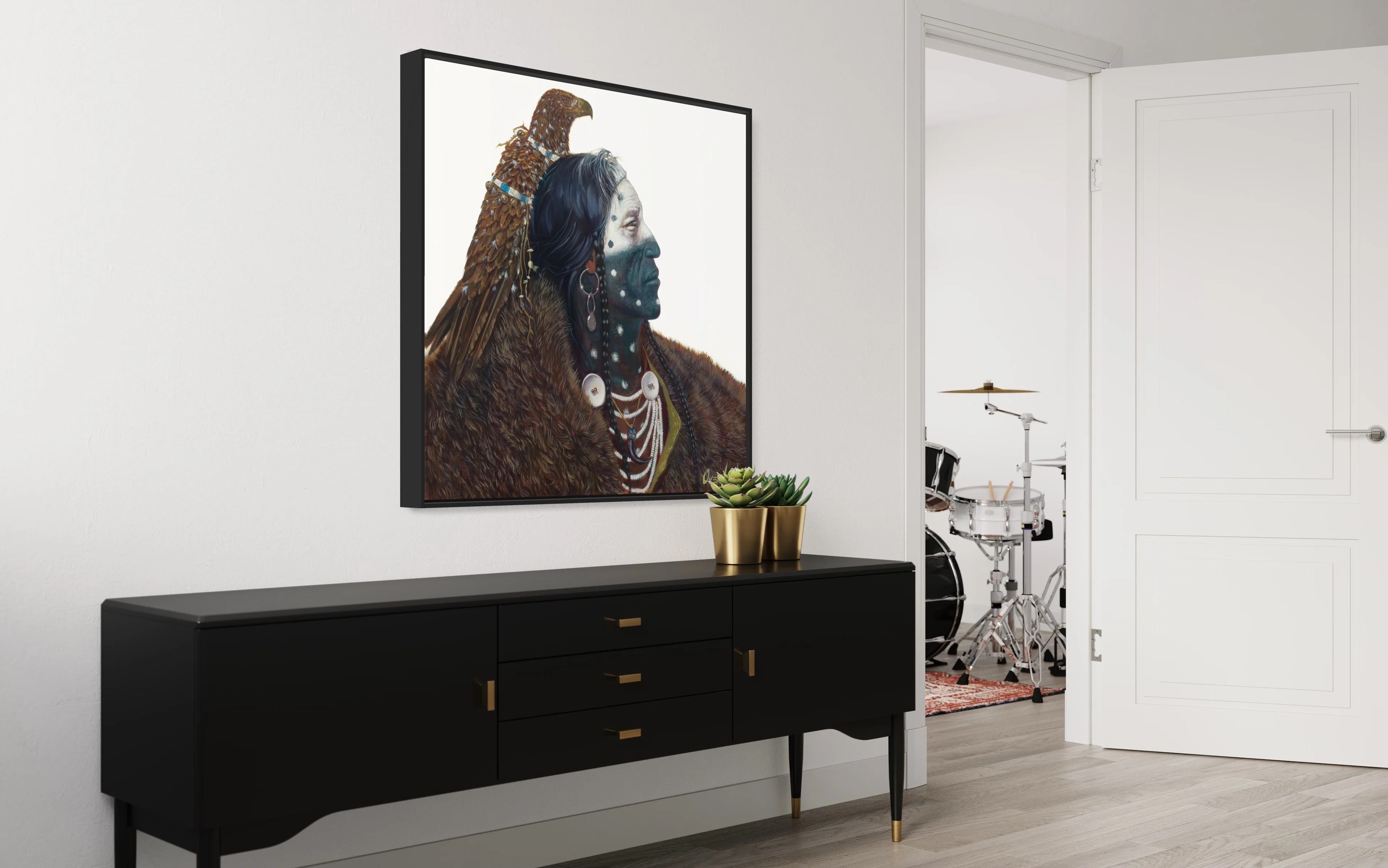 CONQUERING EAGLE | Luxe Collection Canvas Print - Image 7