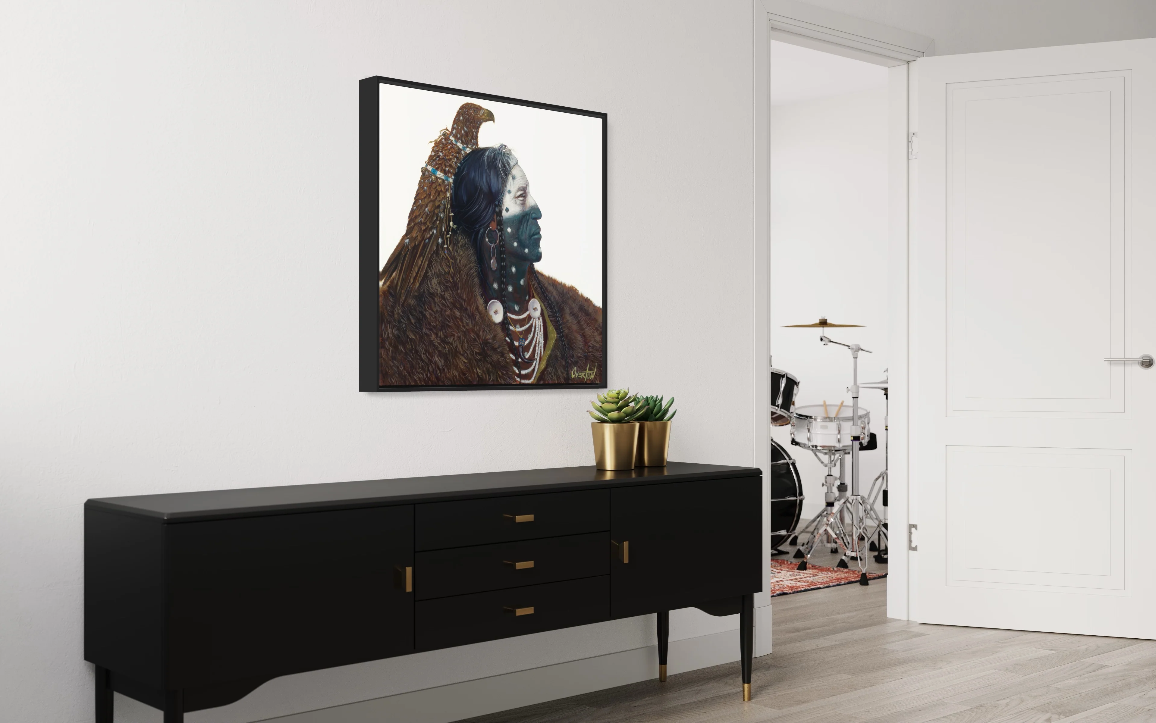 CONQUERING EAGLE | Luxe Collection Canvas Print - Image 8