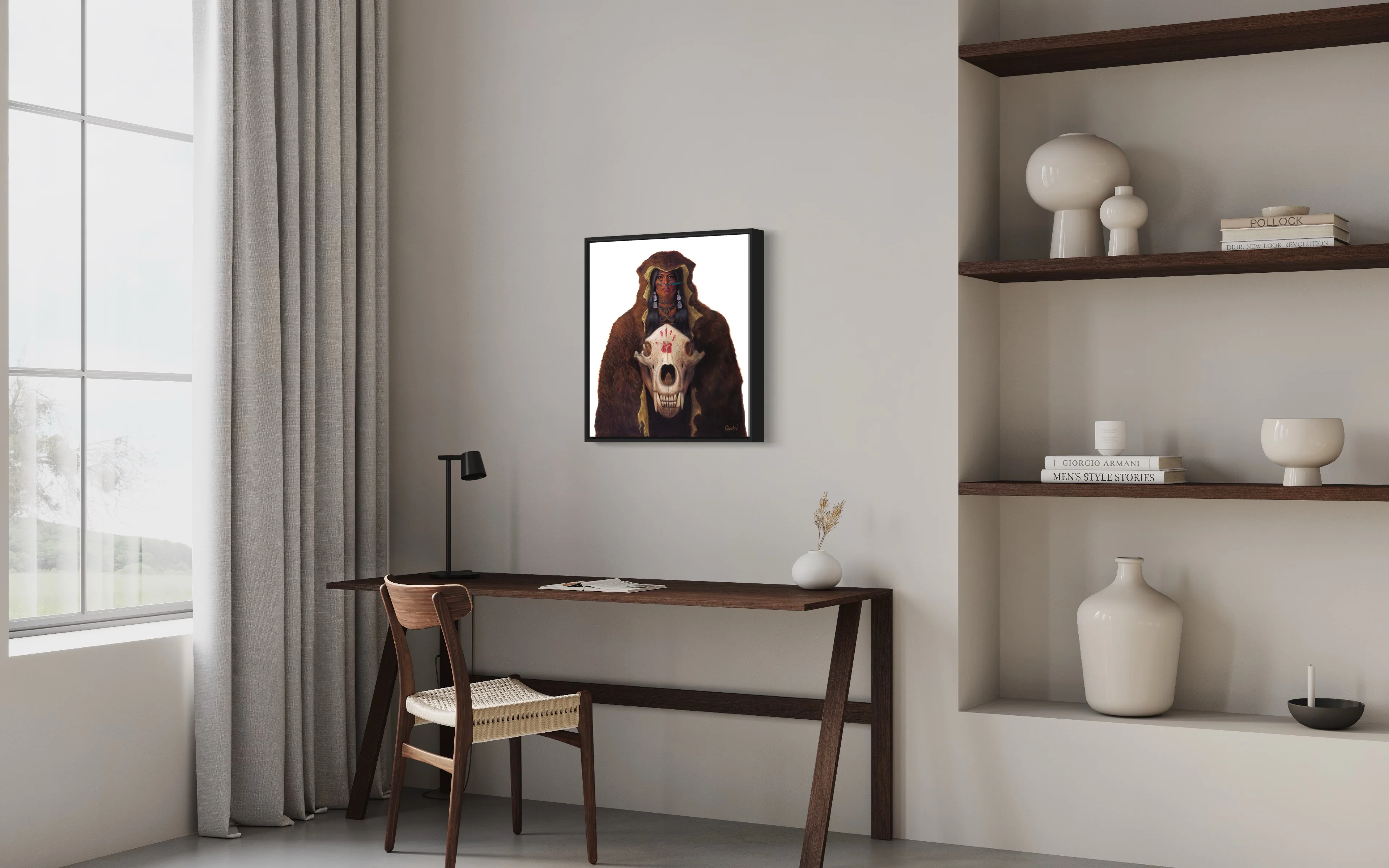 HER VOICE SHAKES THE MOUNTAIN | Luxe Canvas Print - Image 10