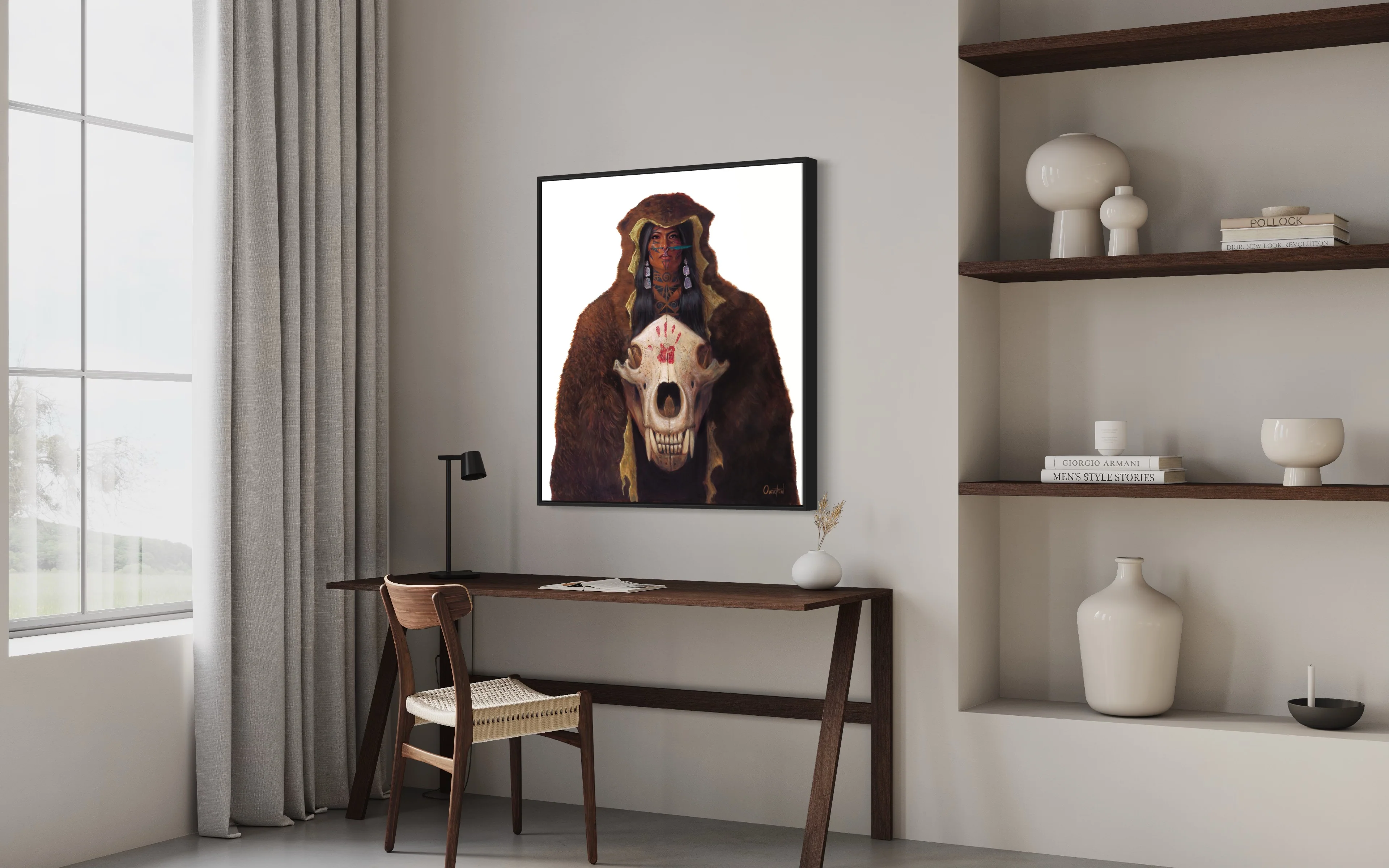 HER VOICE SHAKES THE MOUNTAIN | Luxe Canvas Print - Image 7