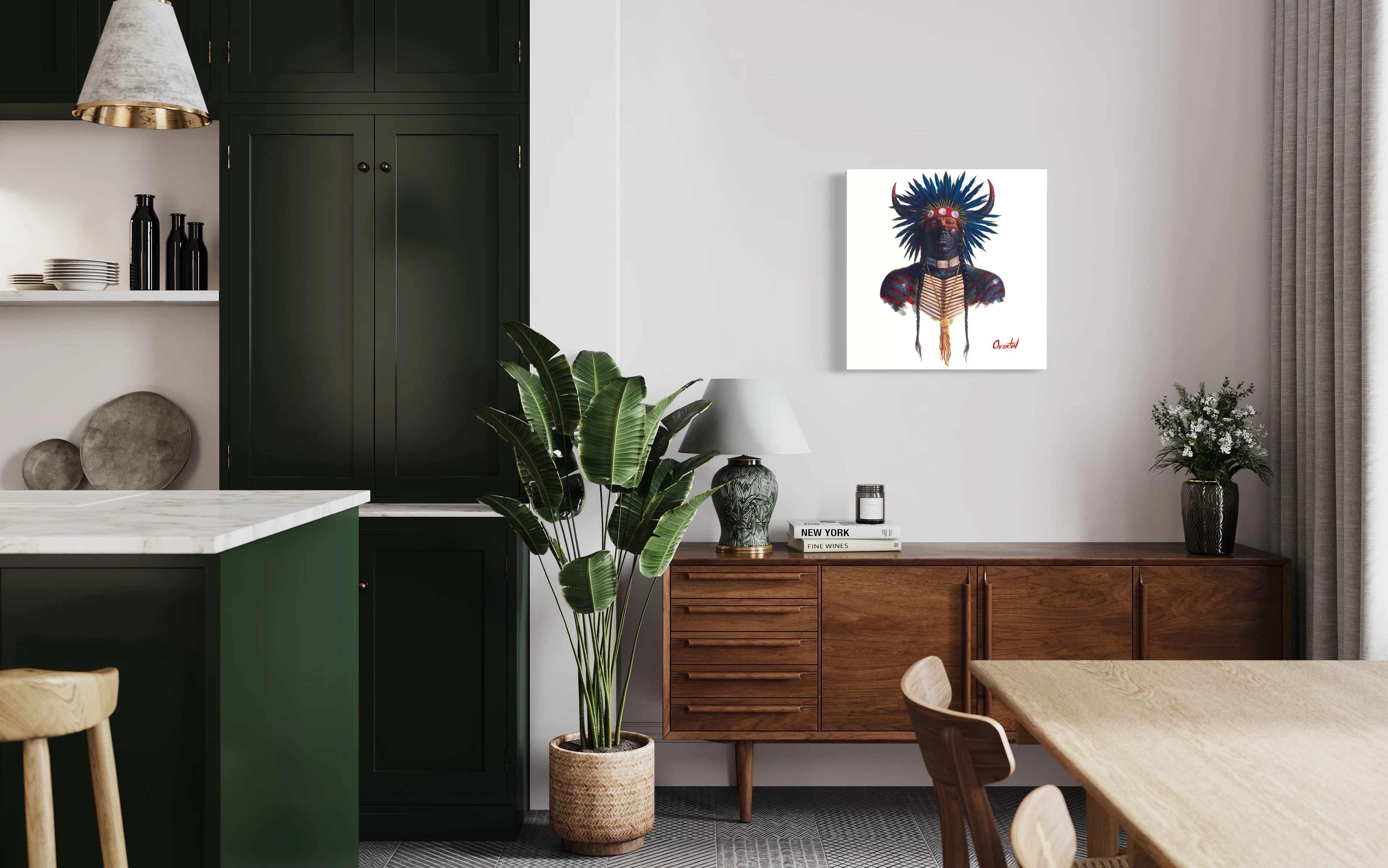 IRON SHIRT | Luxe Collection Canvas Print - Image 3