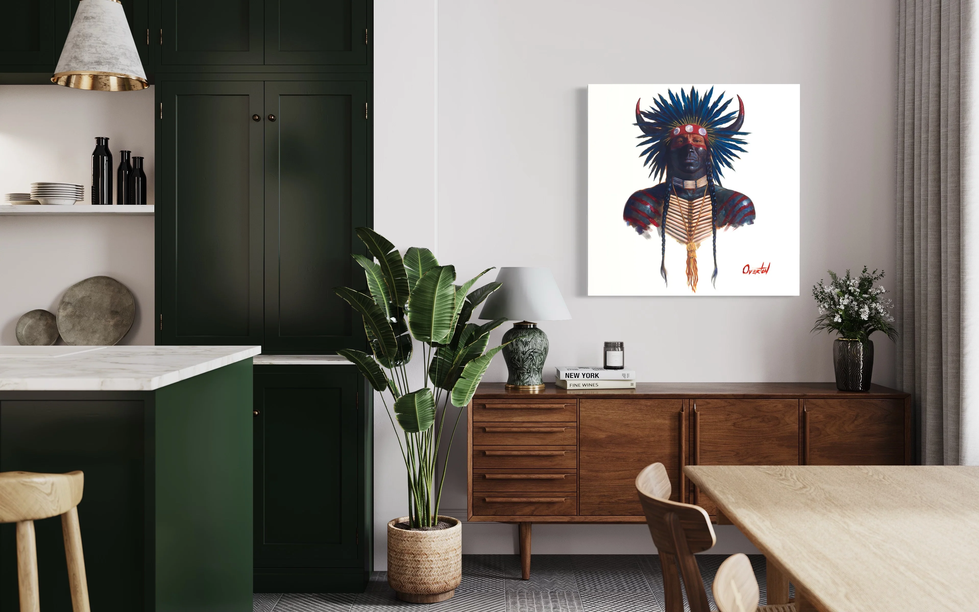 IRON SHIRT | Luxe Collection Canvas Print - Image 5