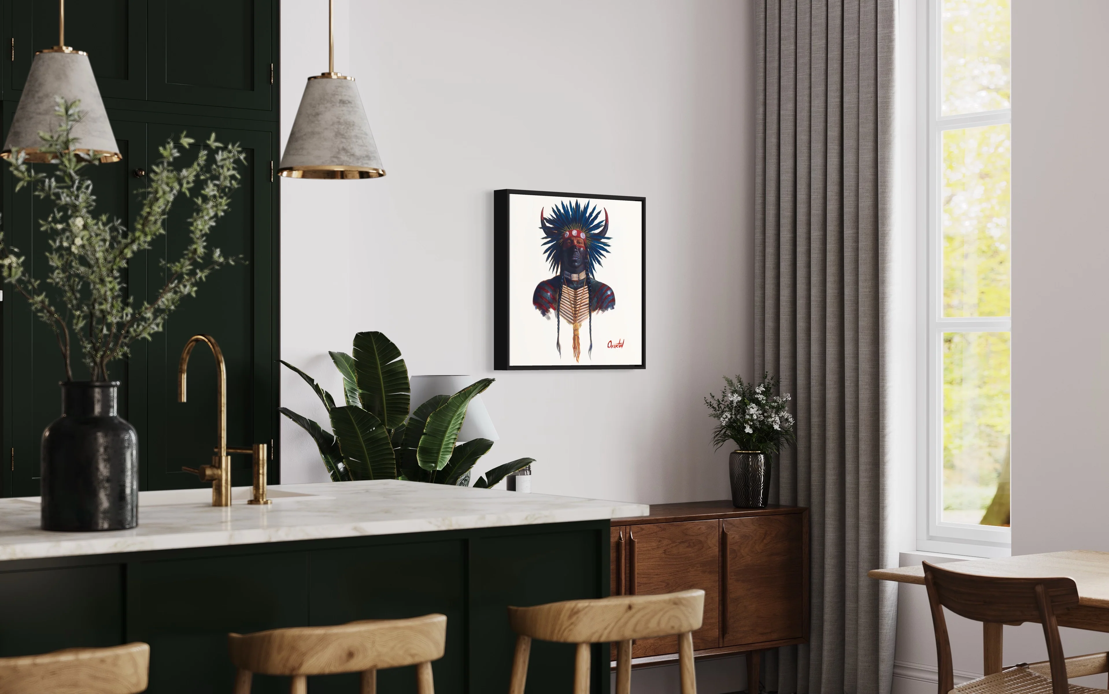 IRON SHIRT | Luxe Collection Canvas Print - Image 6