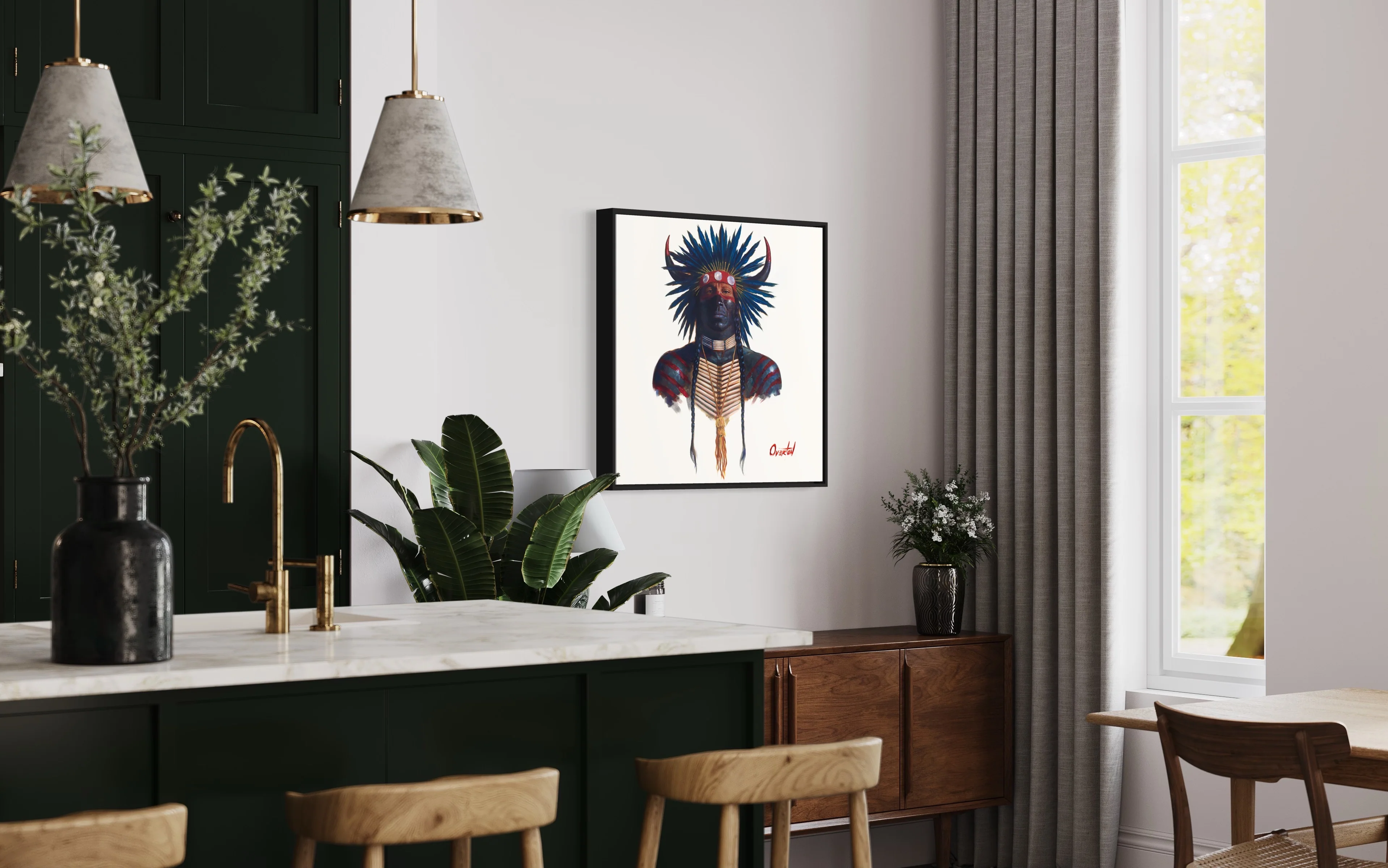 IRON SHIRT | Luxe Collection Canvas Print - Image 7