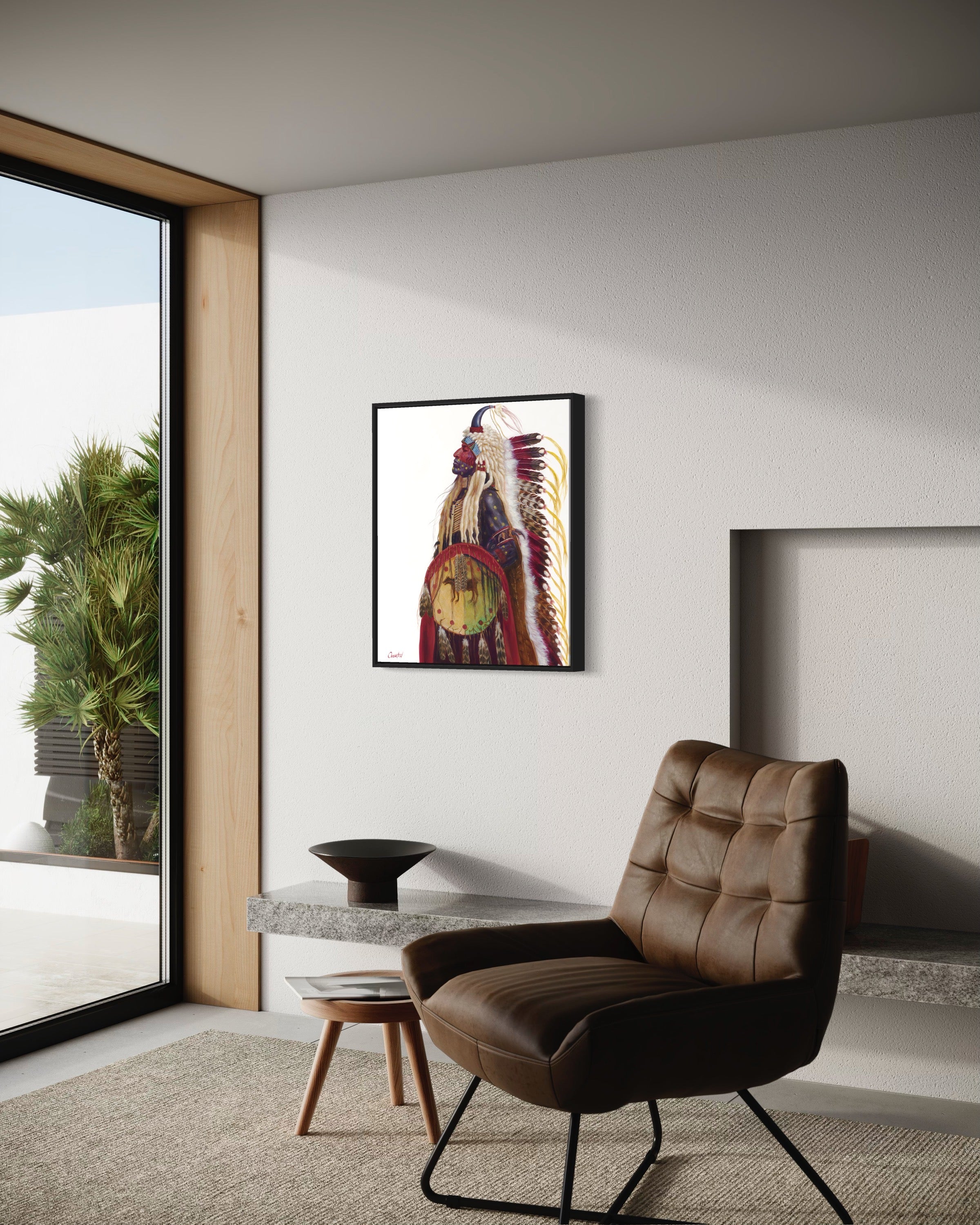 ROMAN NOSE | Luxe Collection Canvas Print - Image 7