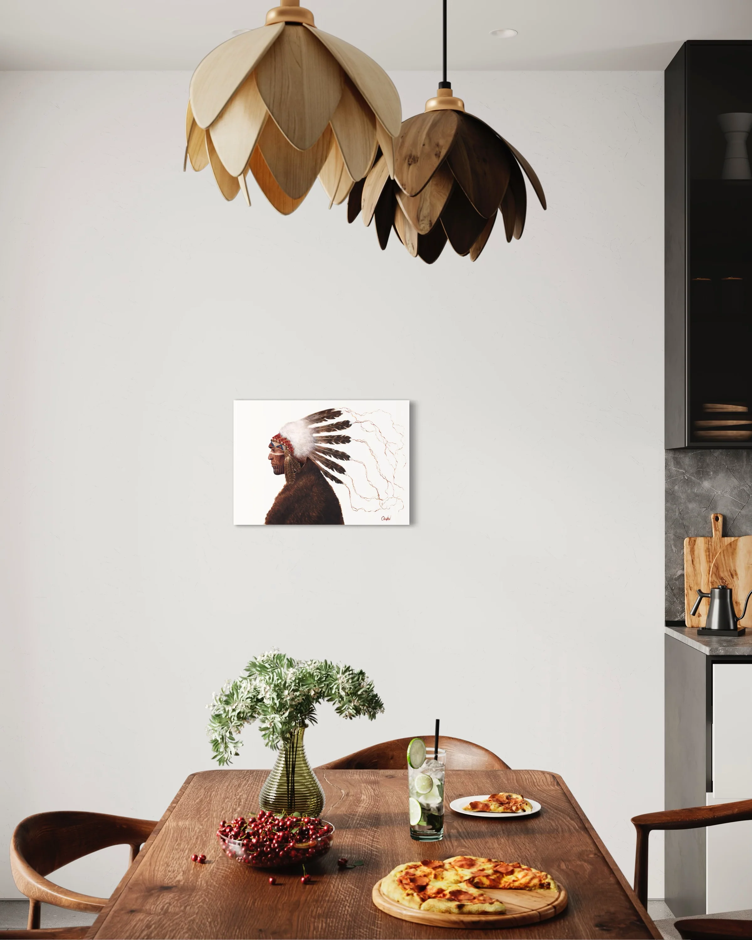 SEVEN THUNDERS | Luxe Collection Canvas Print - Image 3