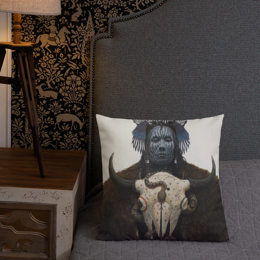 SOUL CATCHER | Premium Pillow - Image 4