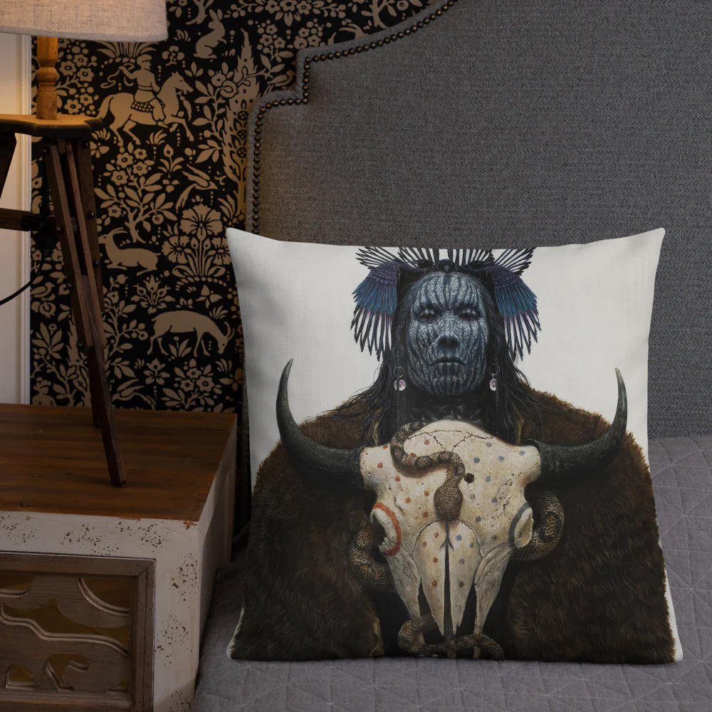 SOUL CATCHER | Premium Pillow - Image 8