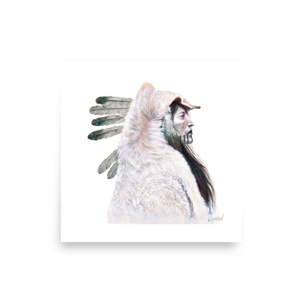 STORM CLOUD WOLF | Fine Art Print - Image 3