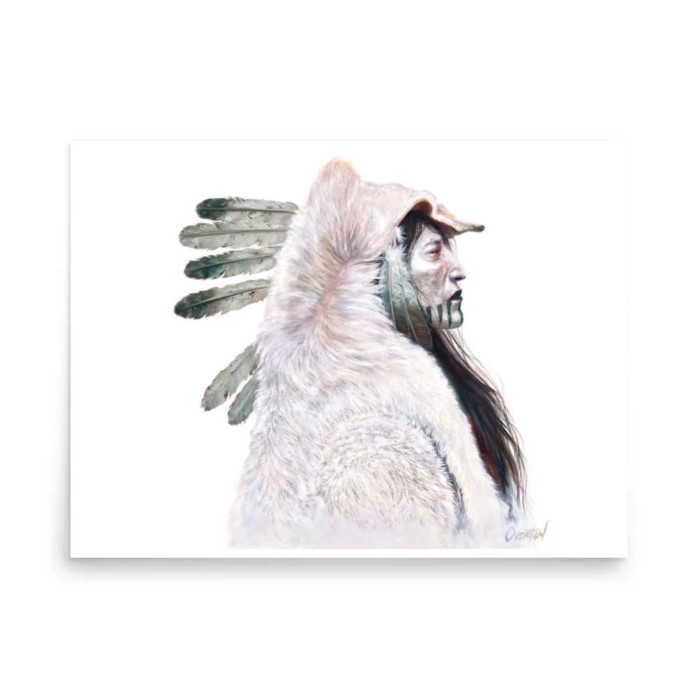 STORM CLOUD WOLF | Fine Art Print - Image 4