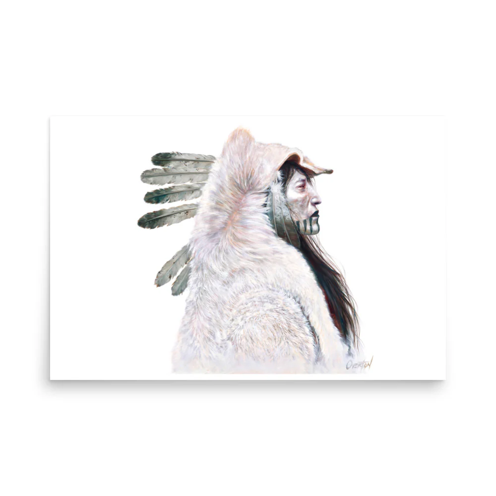 STORM CLOUD WOLF | Fine Art Print - Image 5