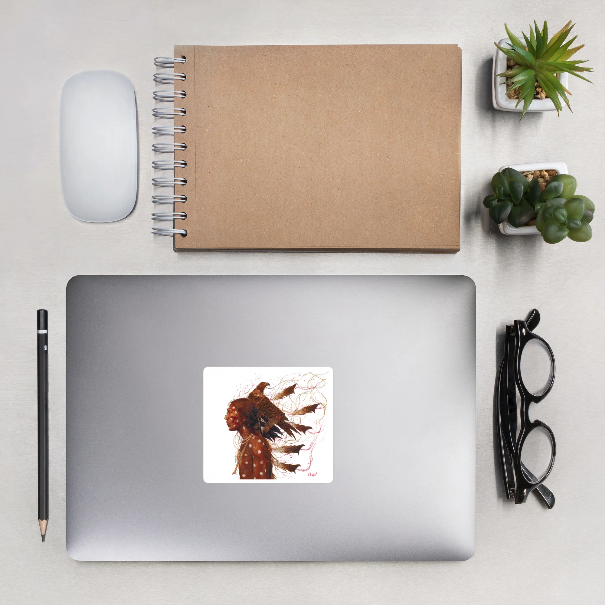 THE SAGA OF CRAZY HORSE | Bubble-free Stickers - Image 5