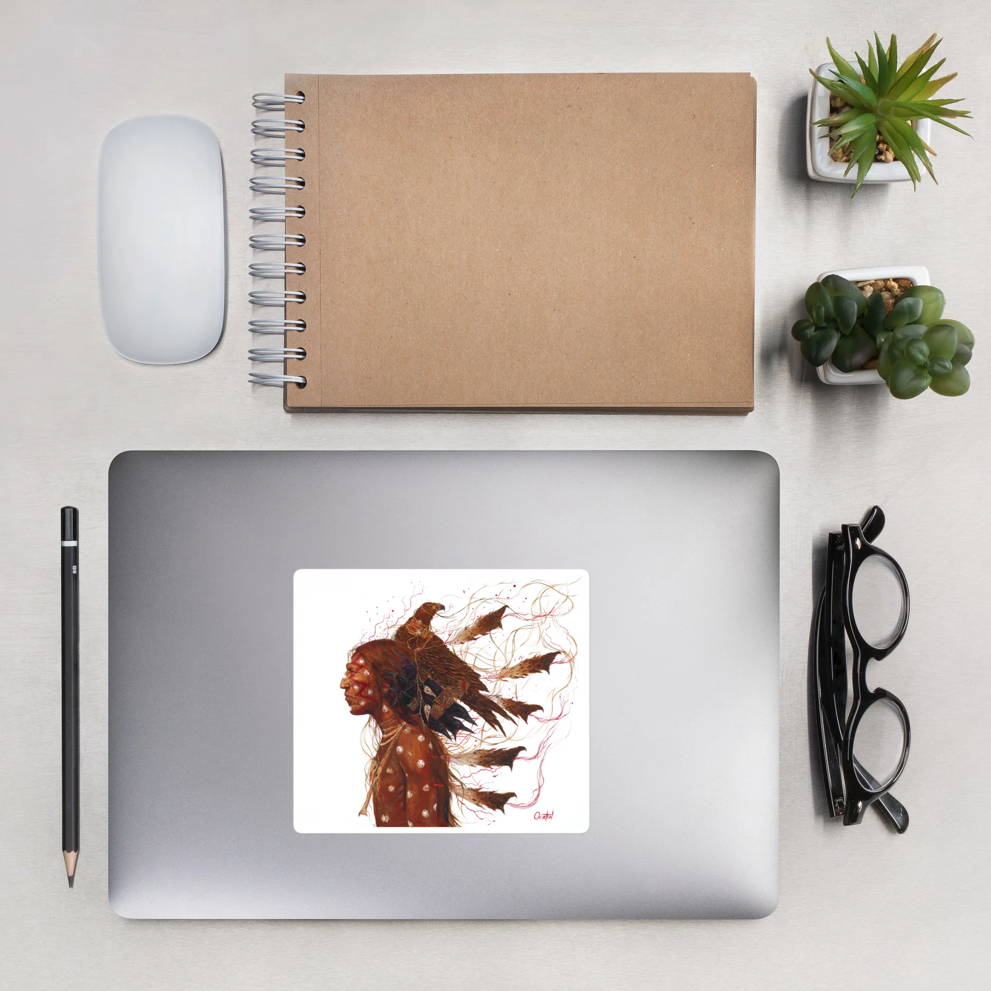 THE SAGA OF CRAZY HORSE | Bubble-free Stickers - Image 7