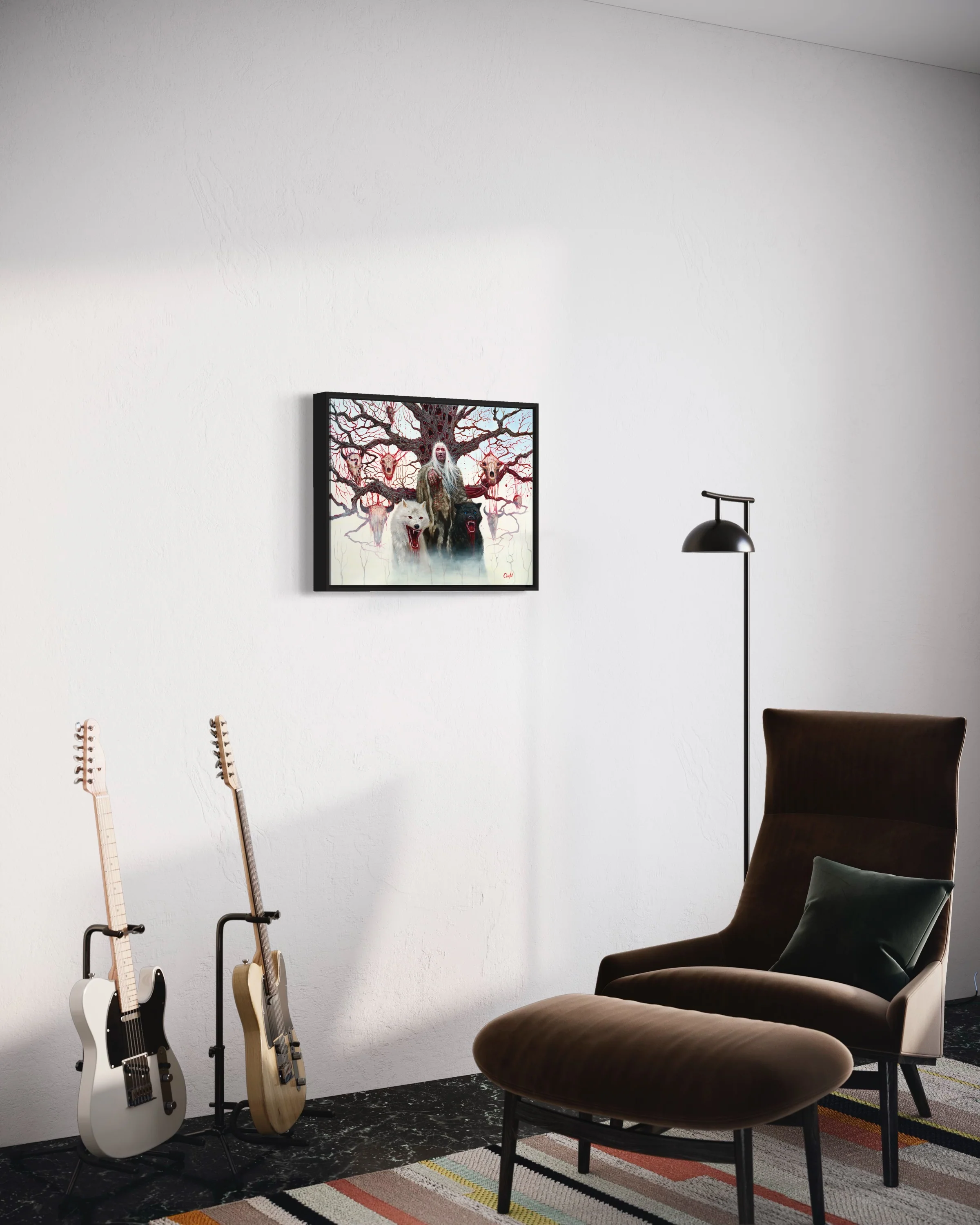 TREE OF BLOOD AND SOULS | Luxe Collection Canvas Print - Image 6