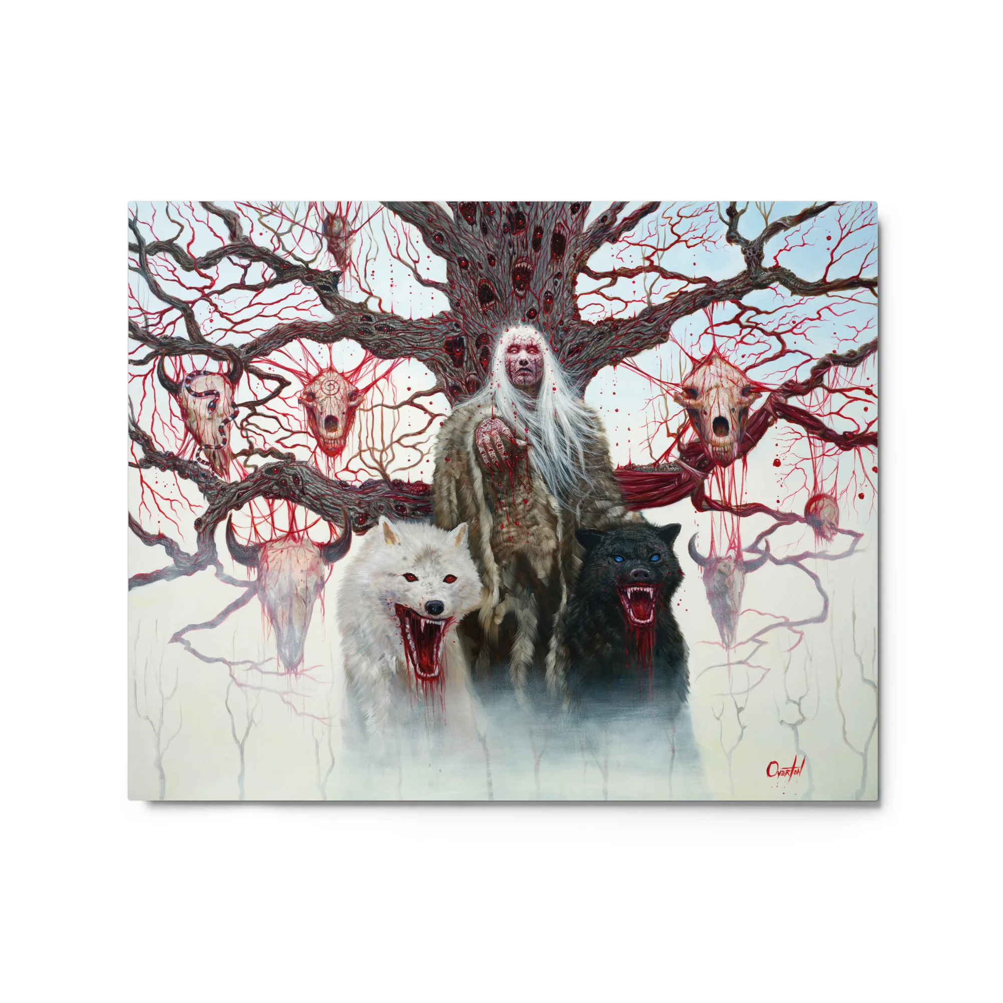 TREE OF BLOOD AND SOULS | Metal Print - Image 4