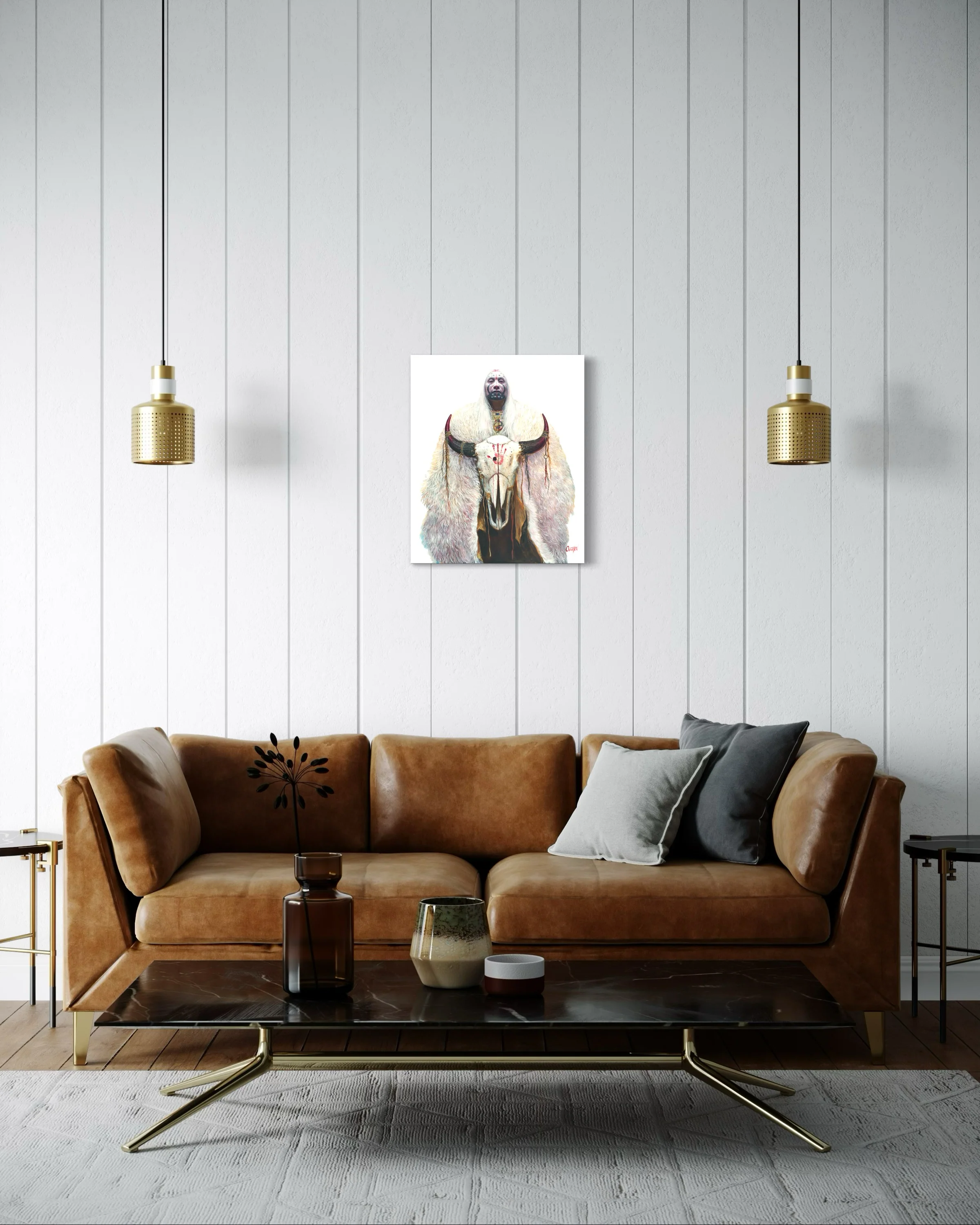 WHITE BUFFALO | Luxe Collection Canvas Print - Image 3