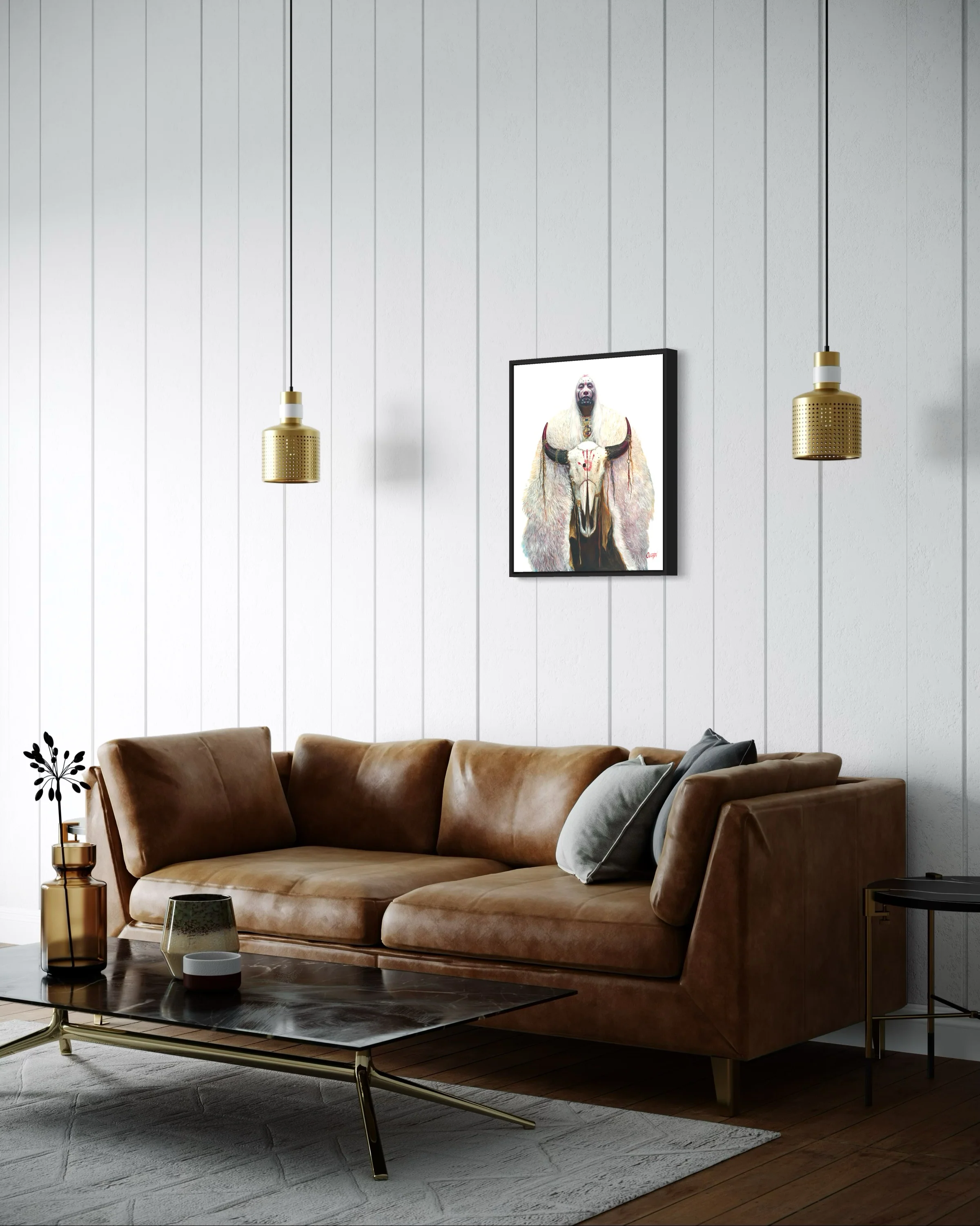 WHITE BUFFALO | Luxe Collection Canvas Print - Image 4