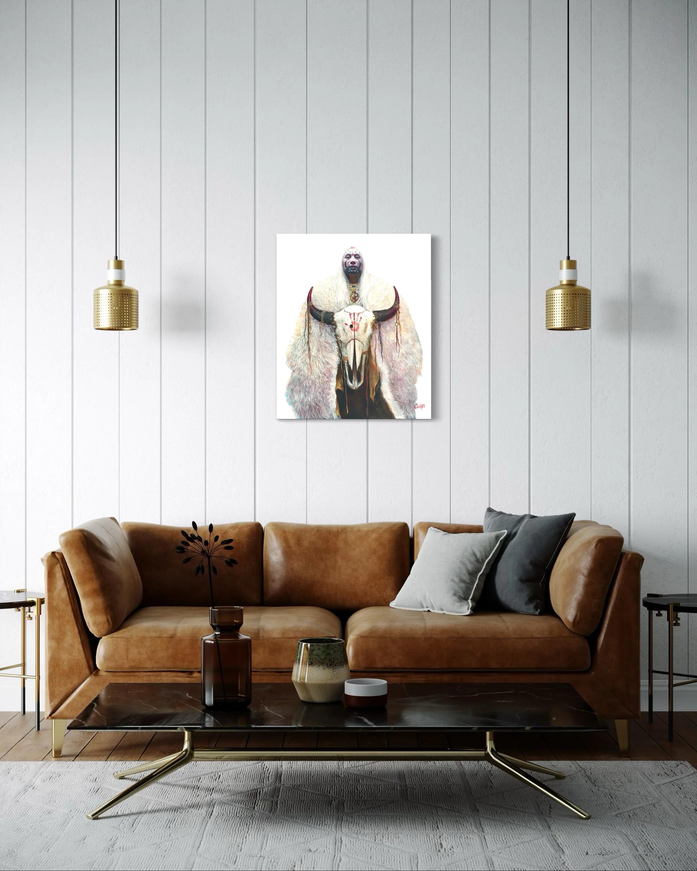 WHITE BUFFALO | Luxe Collection Canvas Print - Image 5